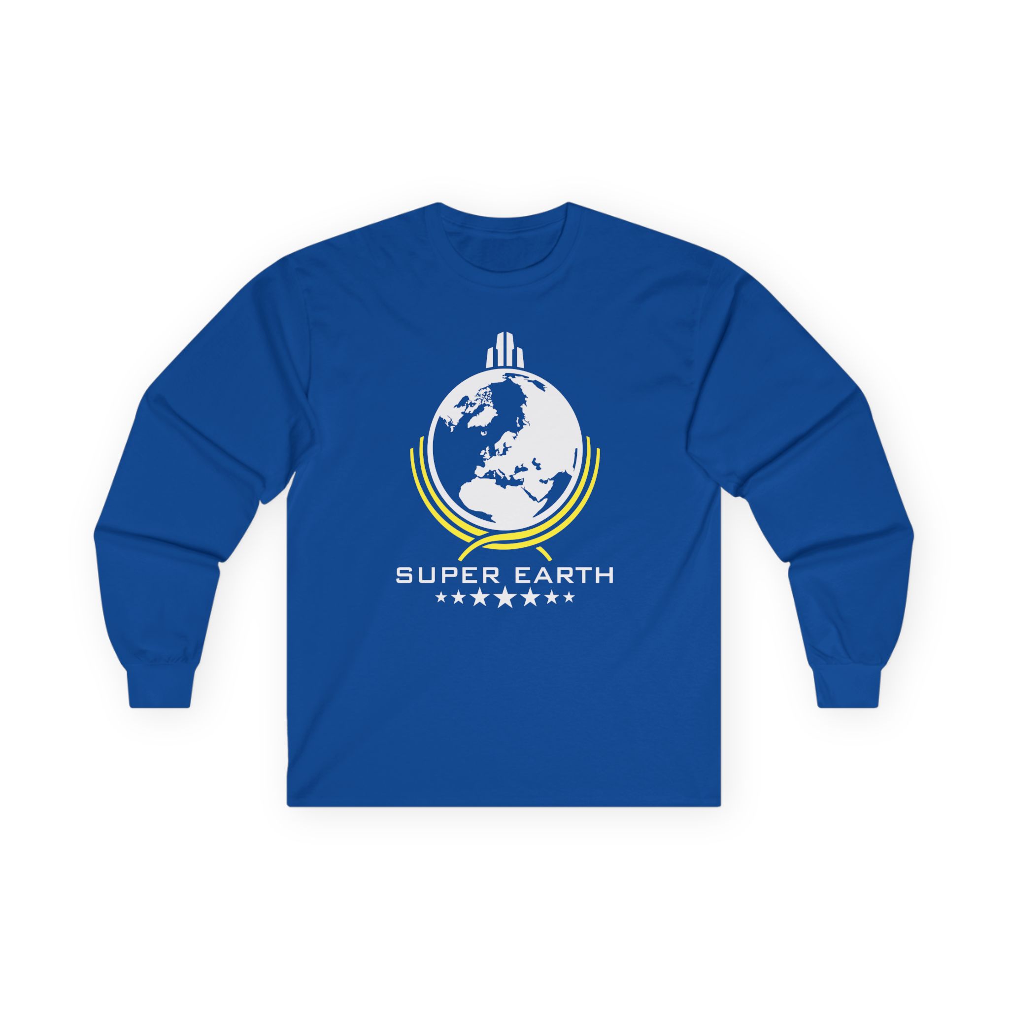 Helldivers Super Earth Unisex Ultra Cotton Long Sleeve Tee