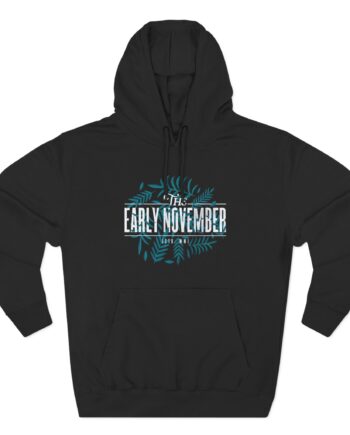 The Early November Leaves Three-Panel Fleece Hoodie