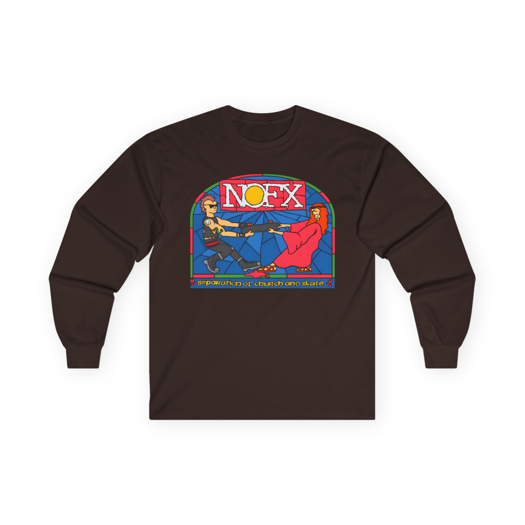 Nofx Seperation Unisex Ultra Cotton Long Sleeve Tee