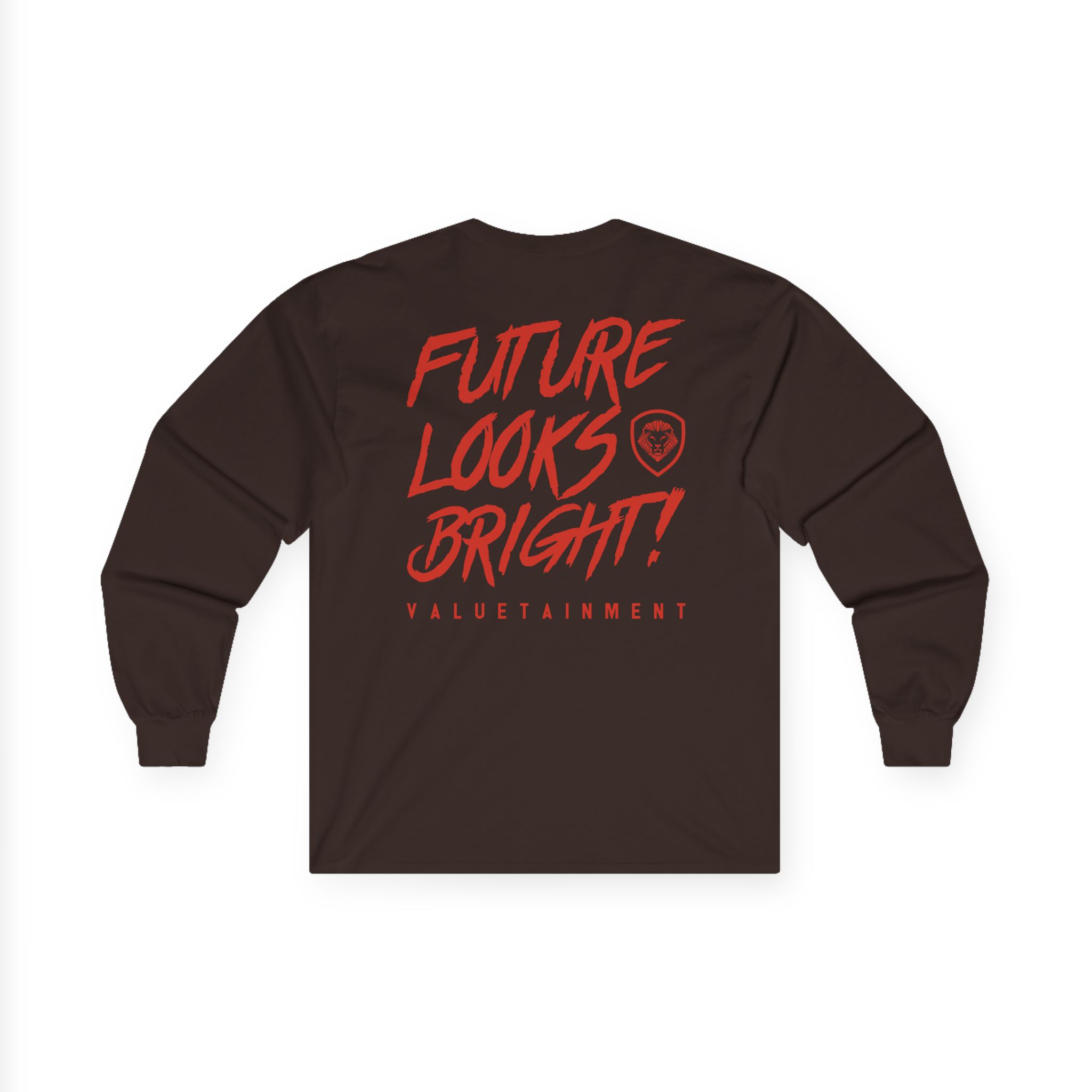 Valuetainment Future Looks Bright Unisex Ultra Cotton Long Sleeve Tee