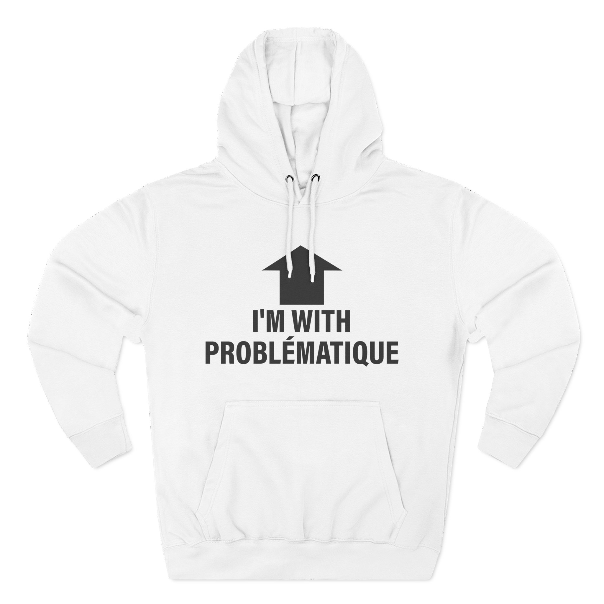 Kim Petras I’m With Problématique Three-Panel Fleece Hoodie