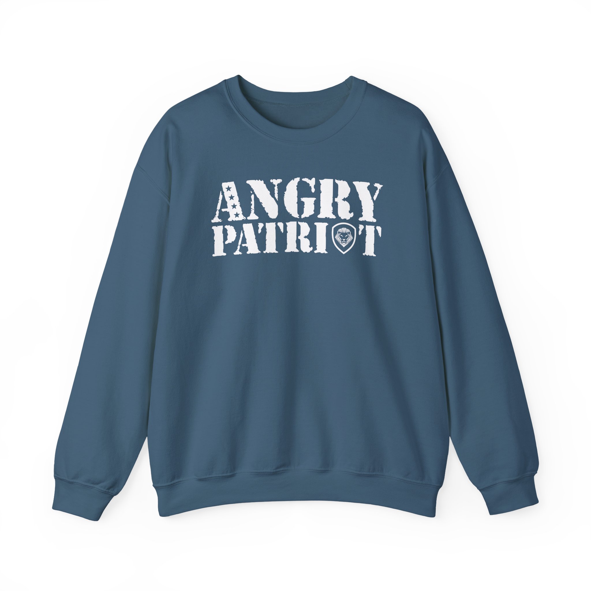 Valuetainment Angry Patriot Unisex Heavy Blendâ„¢ Crewneck Sweatshirt