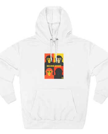 Gorilla Tag Become Monke Three-Panel Fleece Hoodie