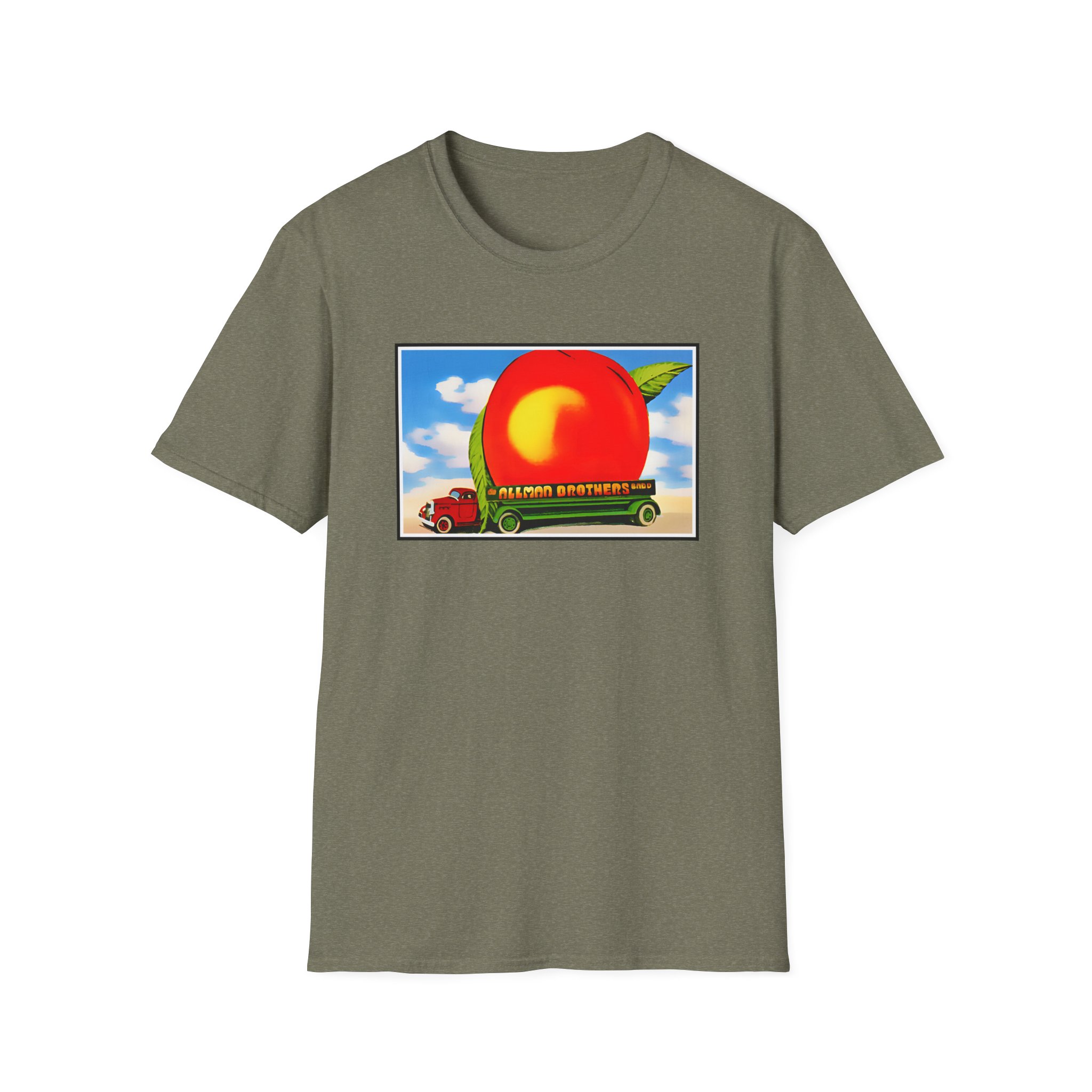 The Allman Brothers Eat a Peach Album Art Unisex Softstyle T-Shirt