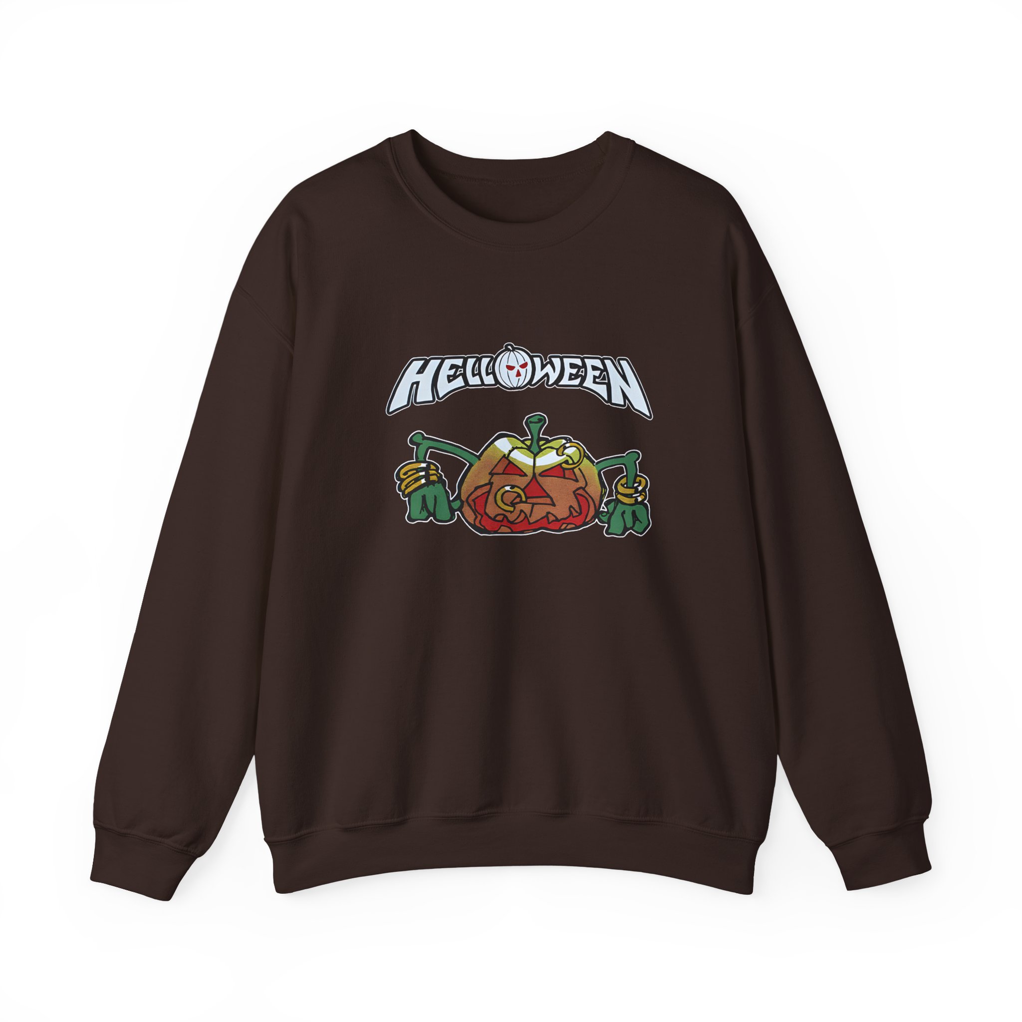 Helloween Rings Pumpkin Unisex Heavy Blendâ„¢ Crewneck Sweatshirt