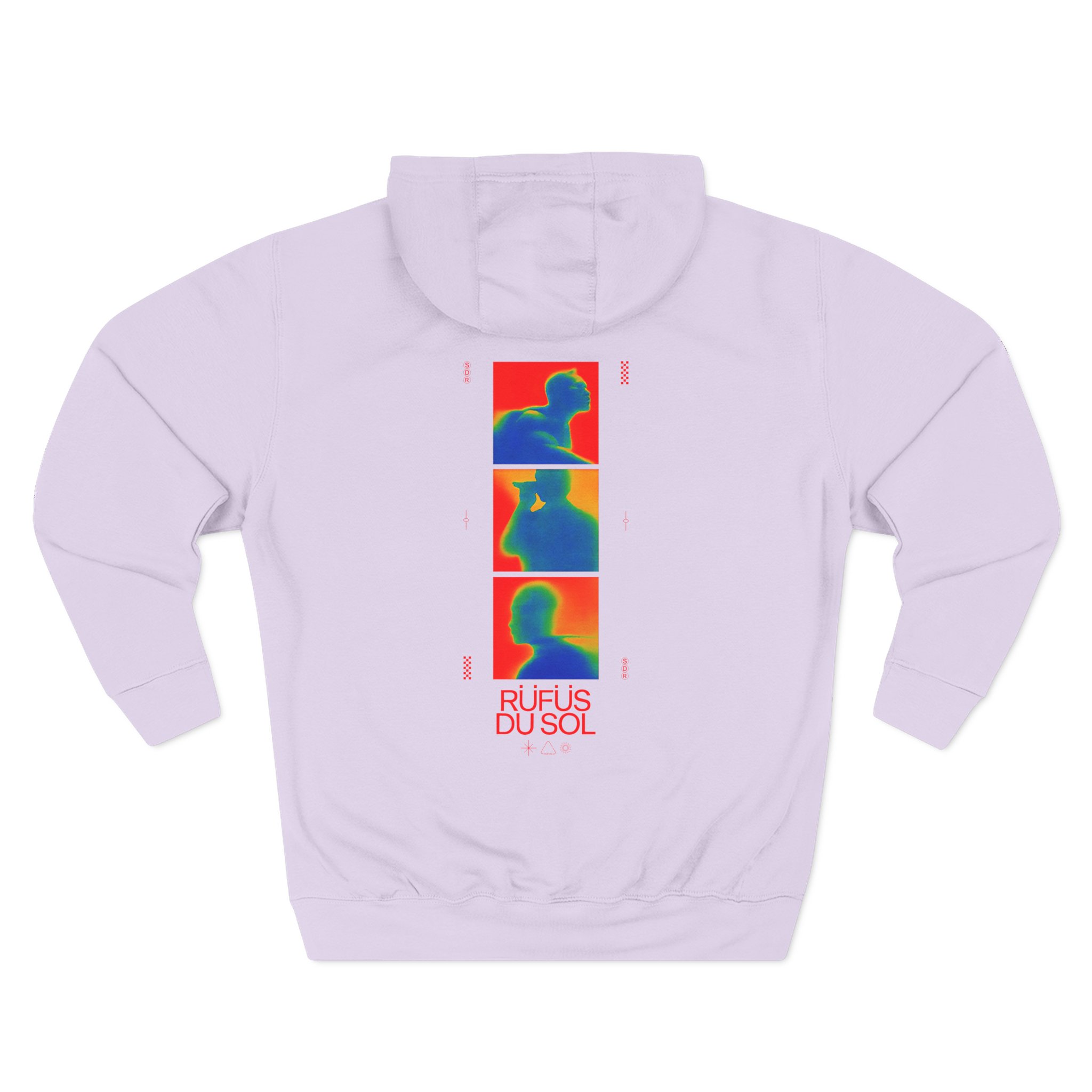 Rufus Du Sol Three-Panel Fleece Hoodie