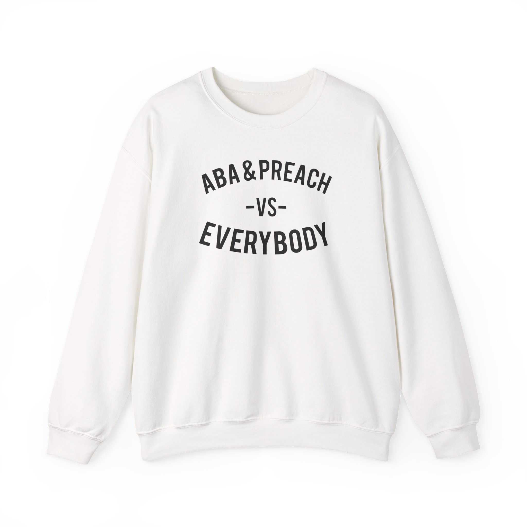 Aba and Preach Unisex Heavy Blendâ„¢ Crewneck Sweatshirt