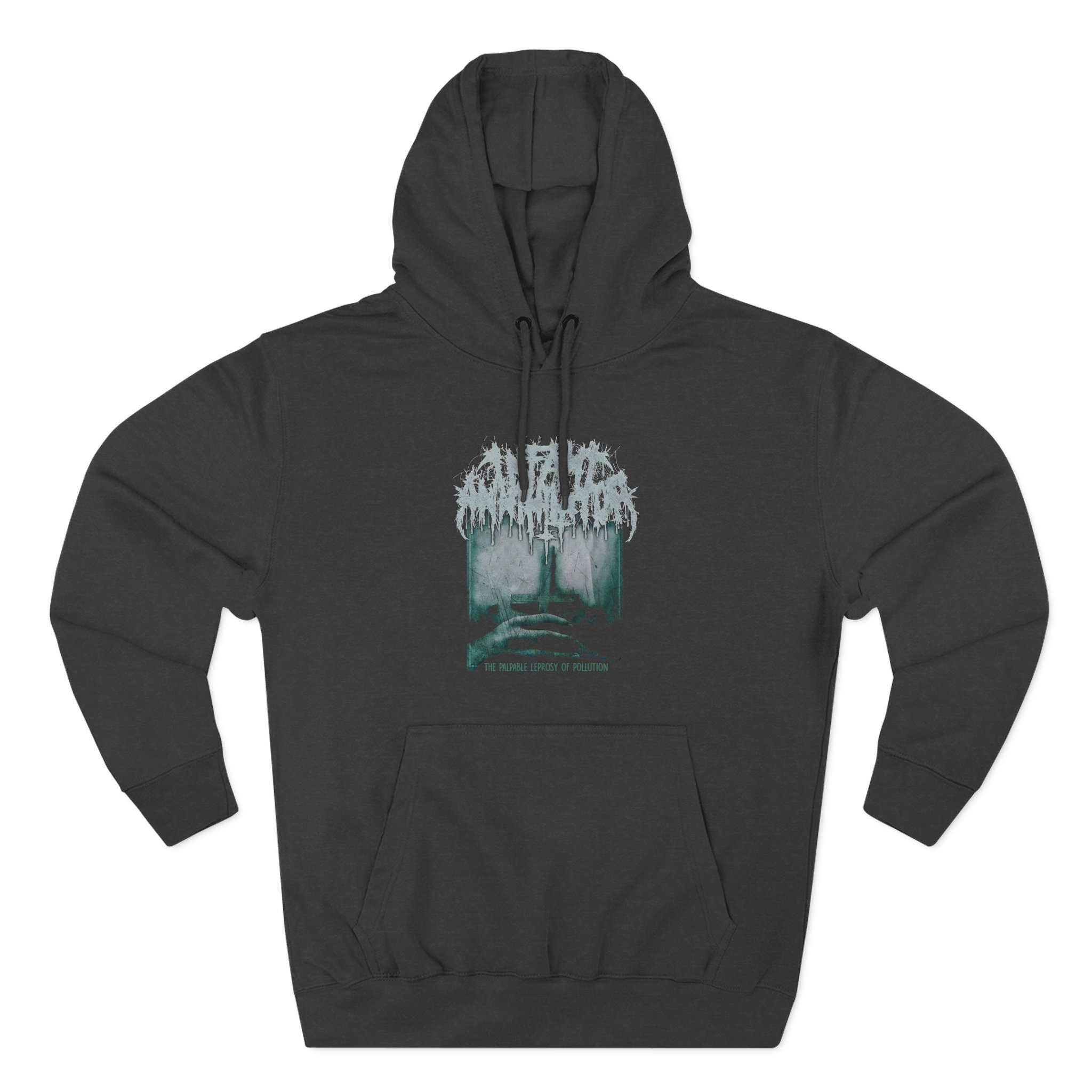 Infant Annihilator The Palpable Leprosy Of Pollution Three-Panel Fleece Hoodie