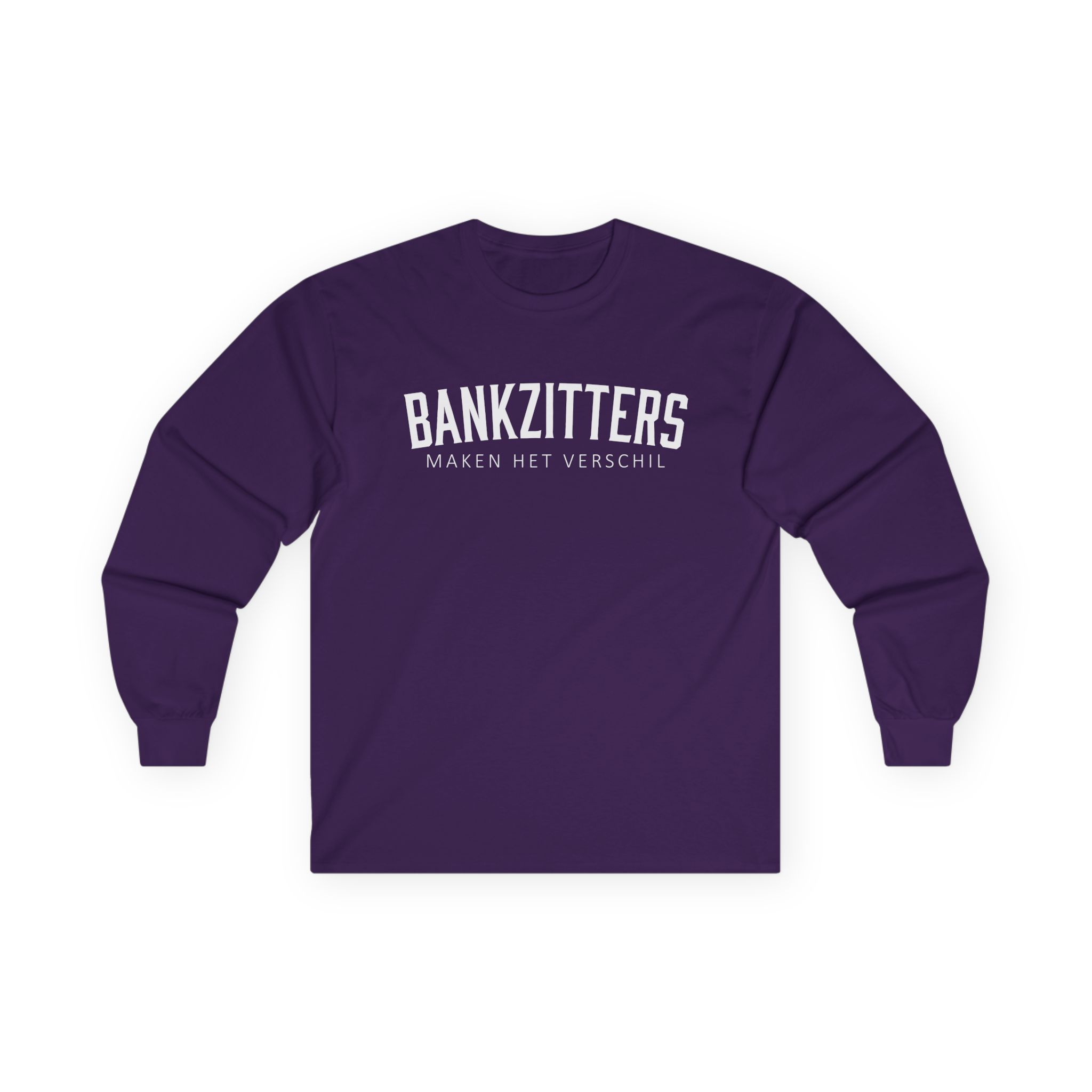 Bankzitters Maken Het Verschil Unisex Ultra Cotton Long Sleeve Tee