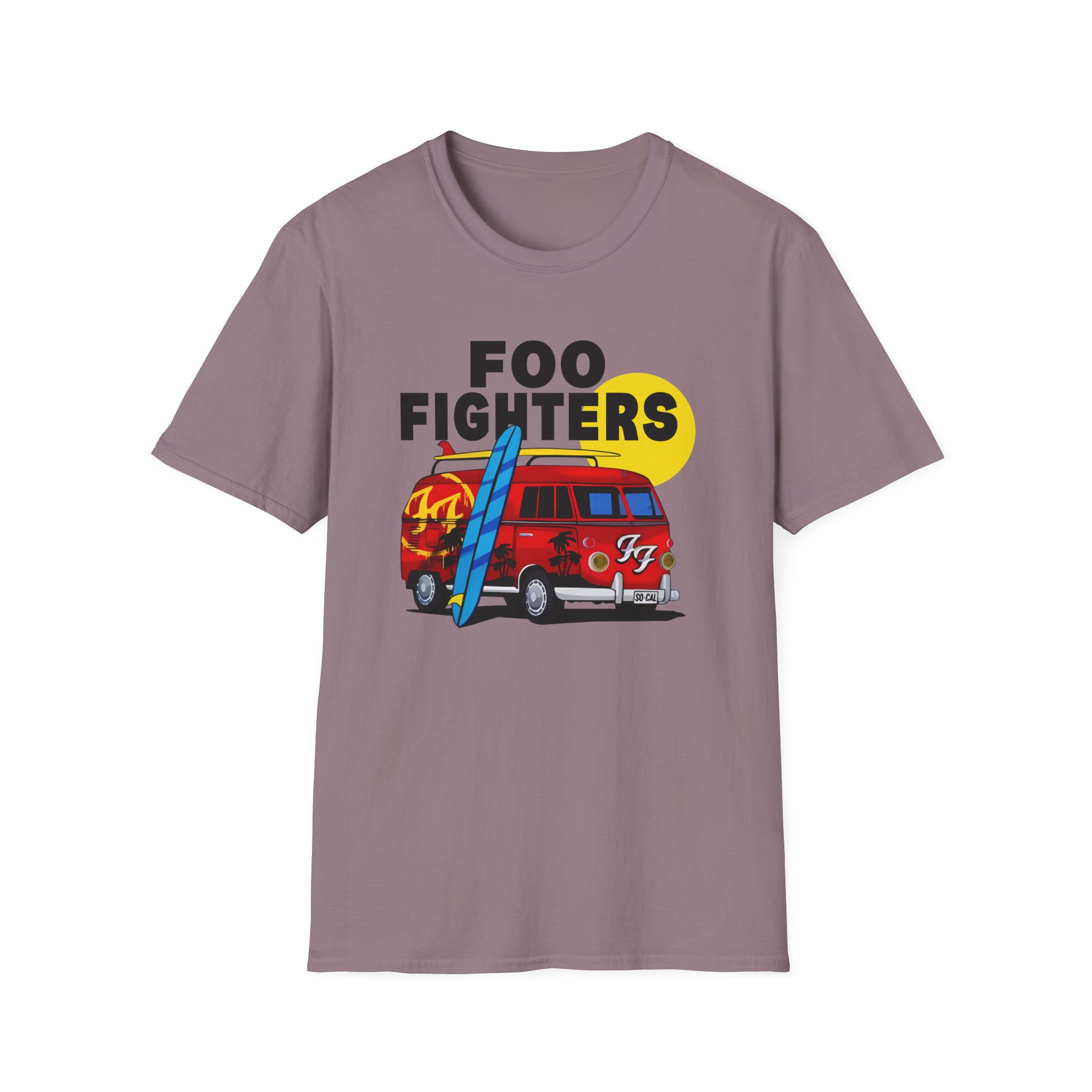 Foo Fighters Split Window Unisex Softstyle T-Shirt