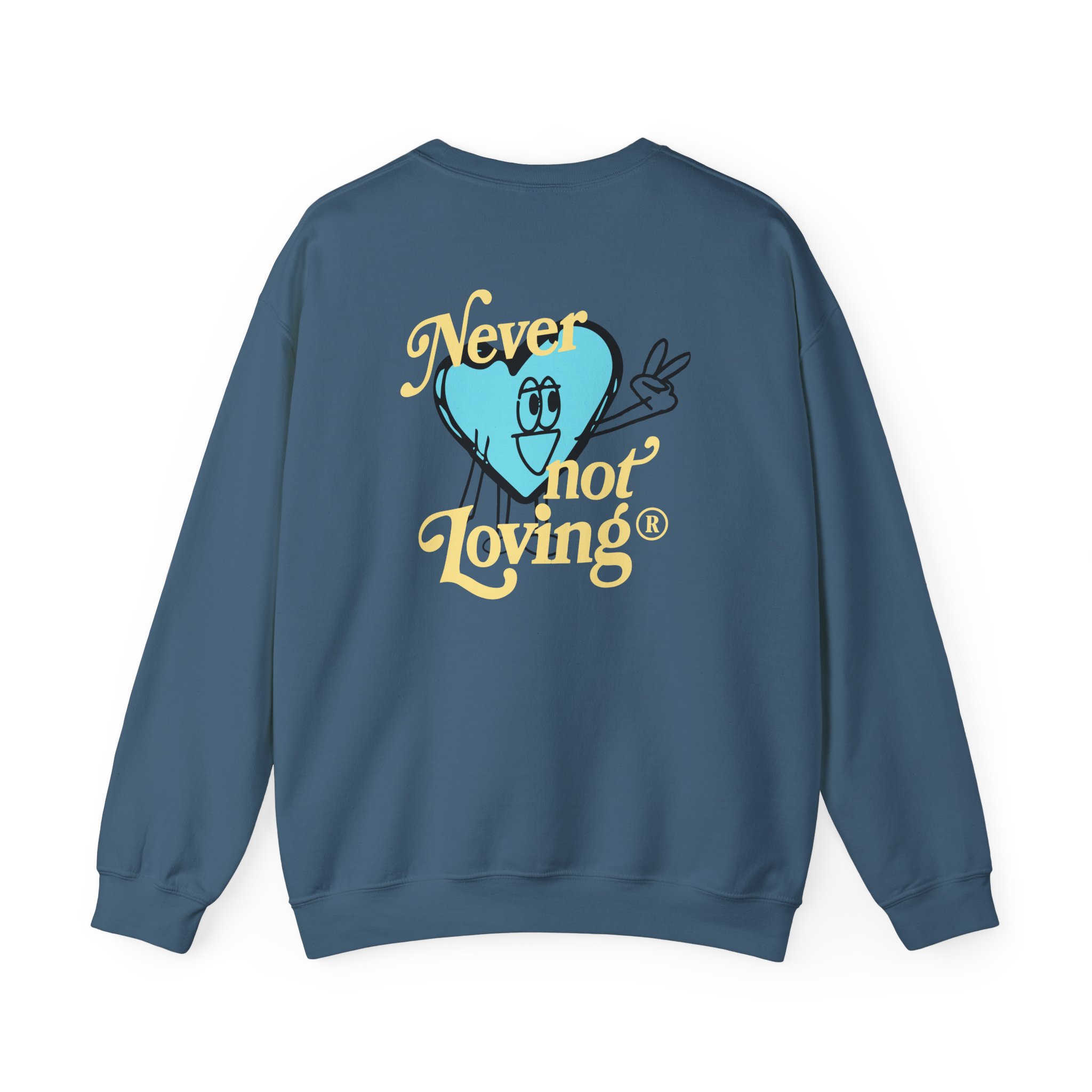 Montez Never Not Loving Unisex Heavy Blendâ„¢ Crewneck Sweatshirt