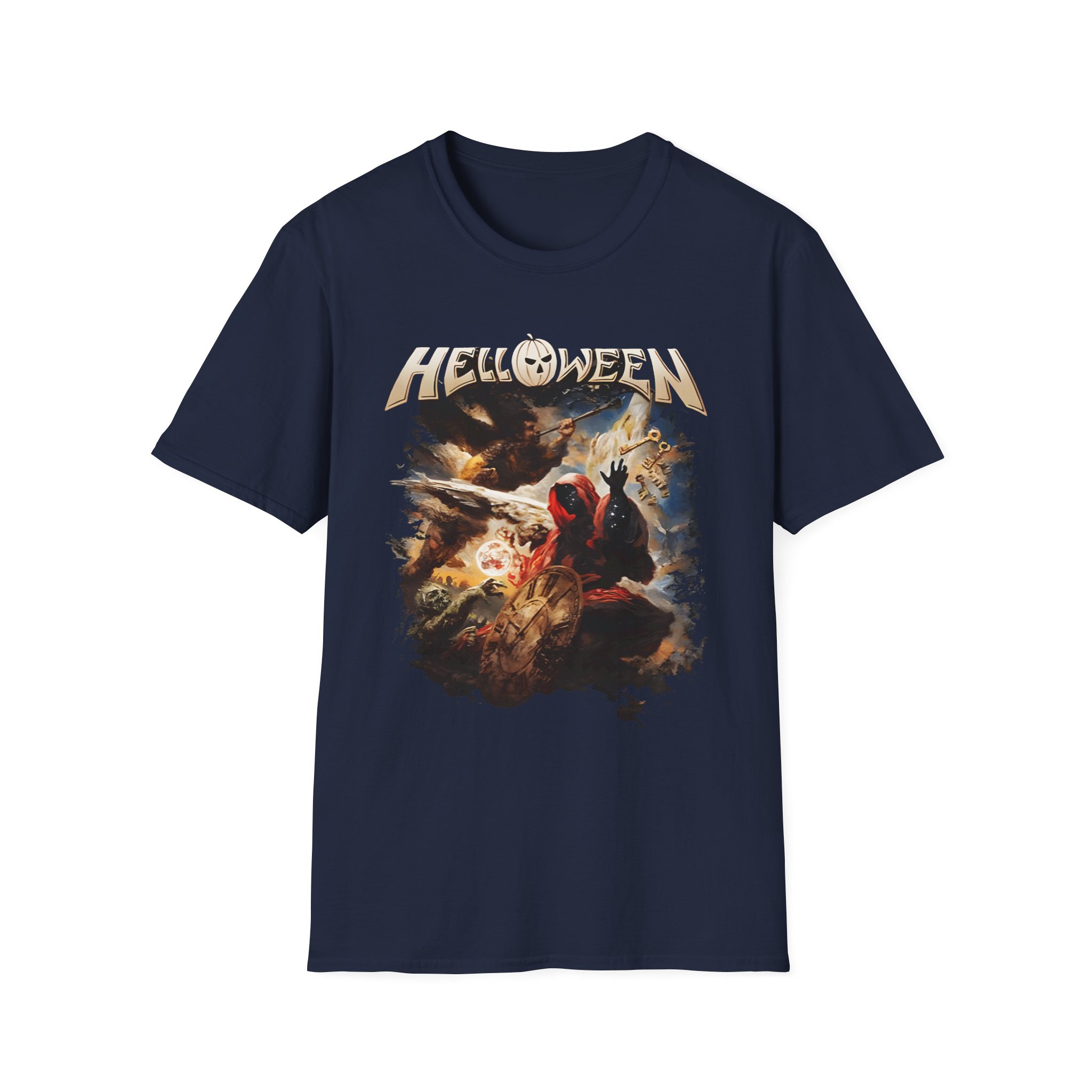 Helloween United Forces World Tour Unisex Softstyle T-Shirt