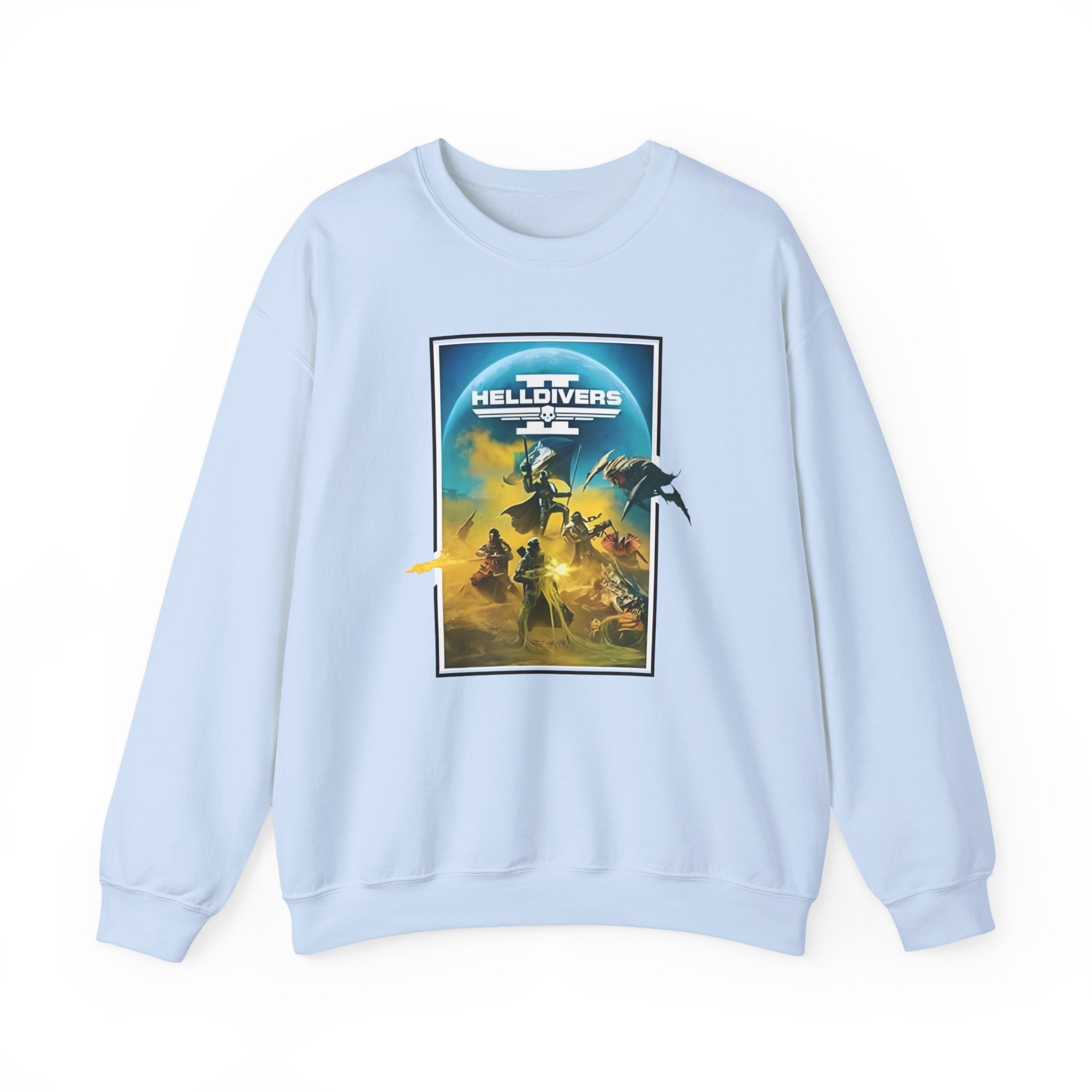 Helldivers Key Art Unisex Heavy Blendâ„¢ Crewneck Sweatshirt