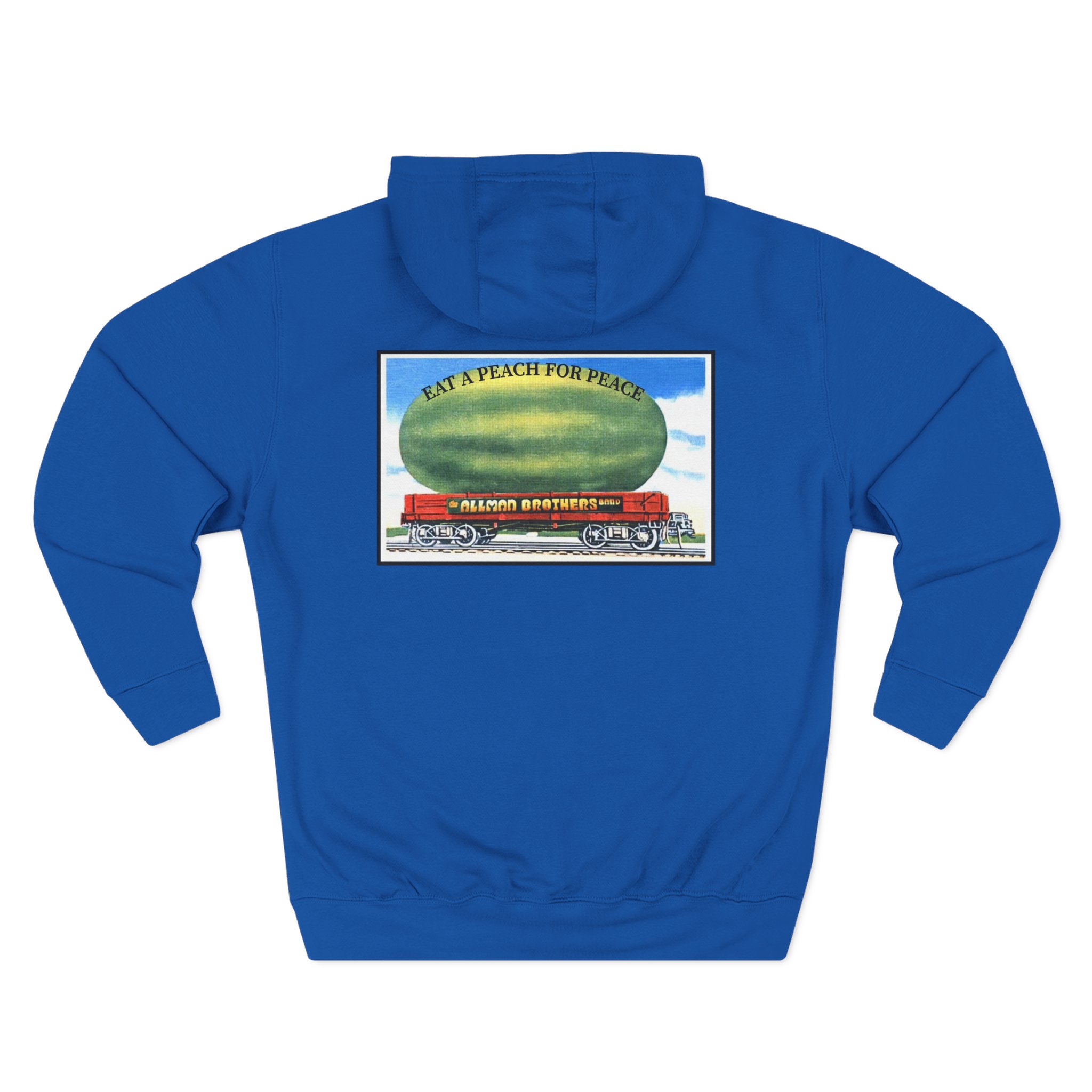 The Allman Brothers Eat a Peach Album Art Three-Panel Fleece Hoodie