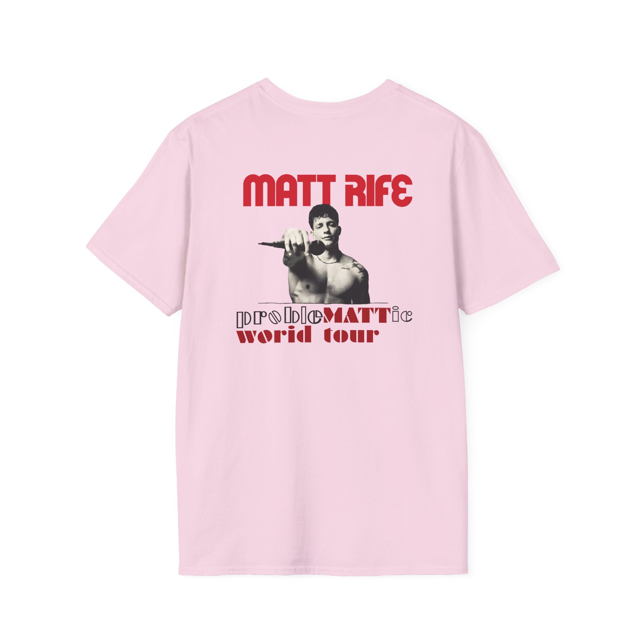 Matt Rife Problemattic Tour Pic Unisex Softstyle T-Shirt
