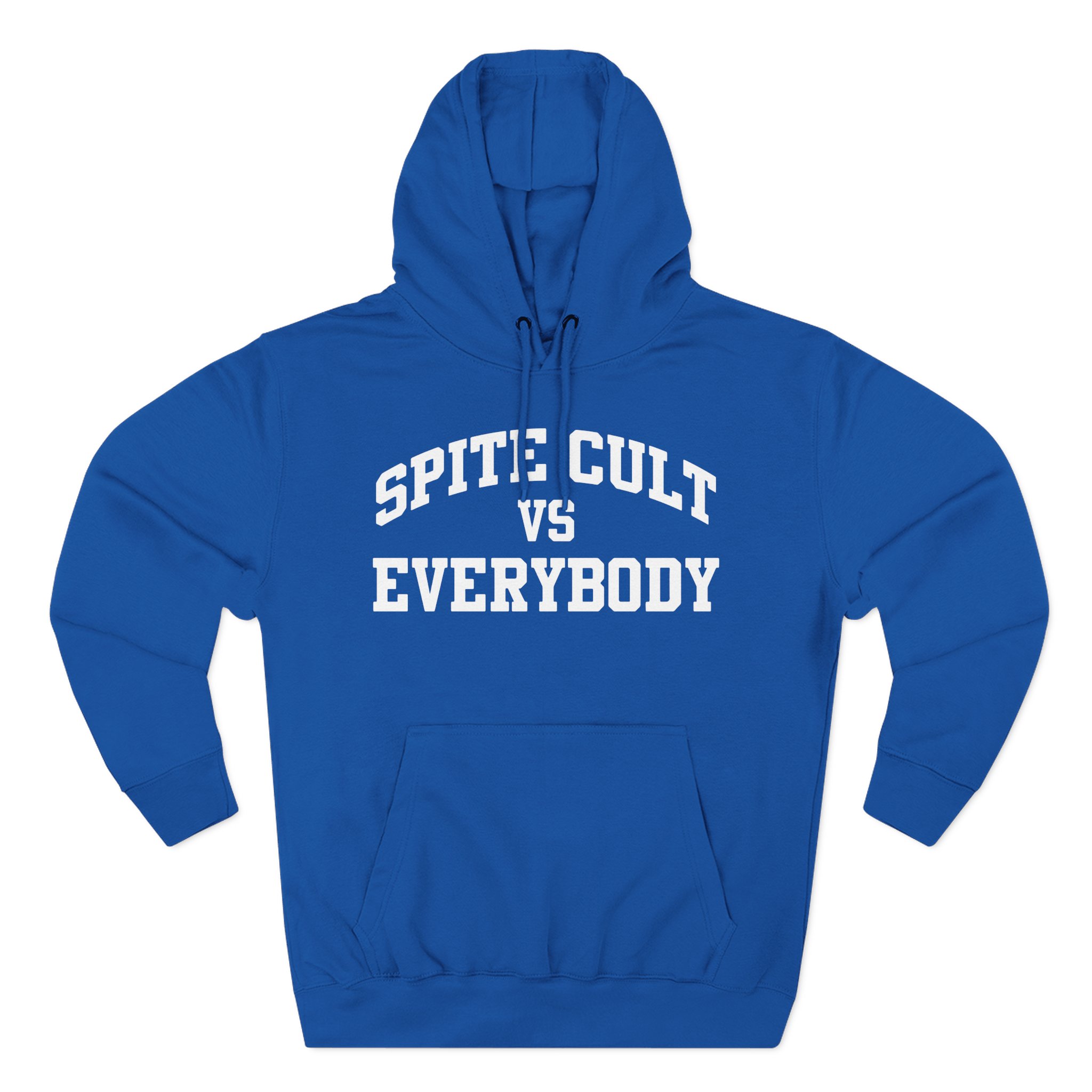 Spite Sc vs Everybody Three-Panel Fleece Hoodie