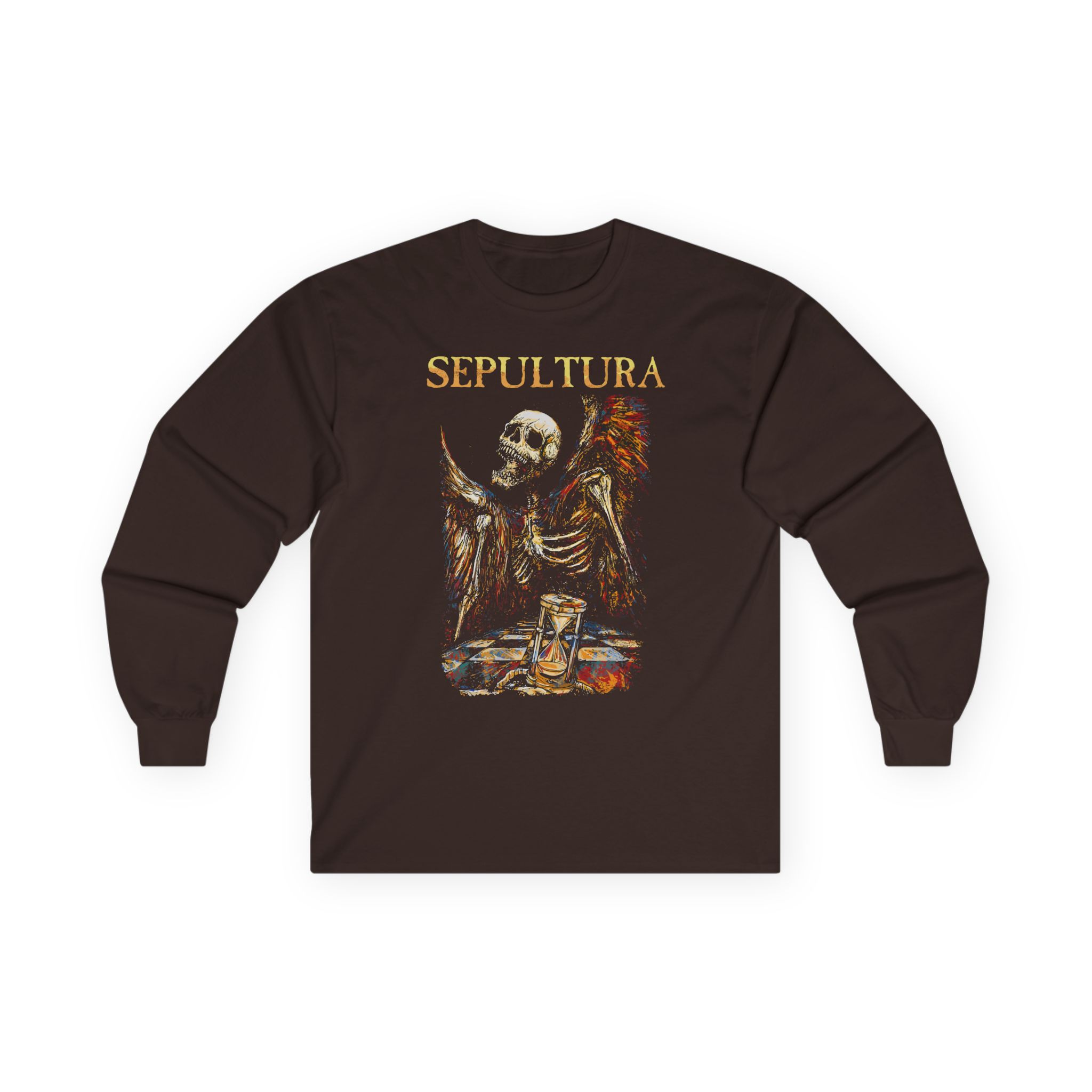 Sepultura Hourglass Unisex Ultra Cotton Long Sleeve Tee