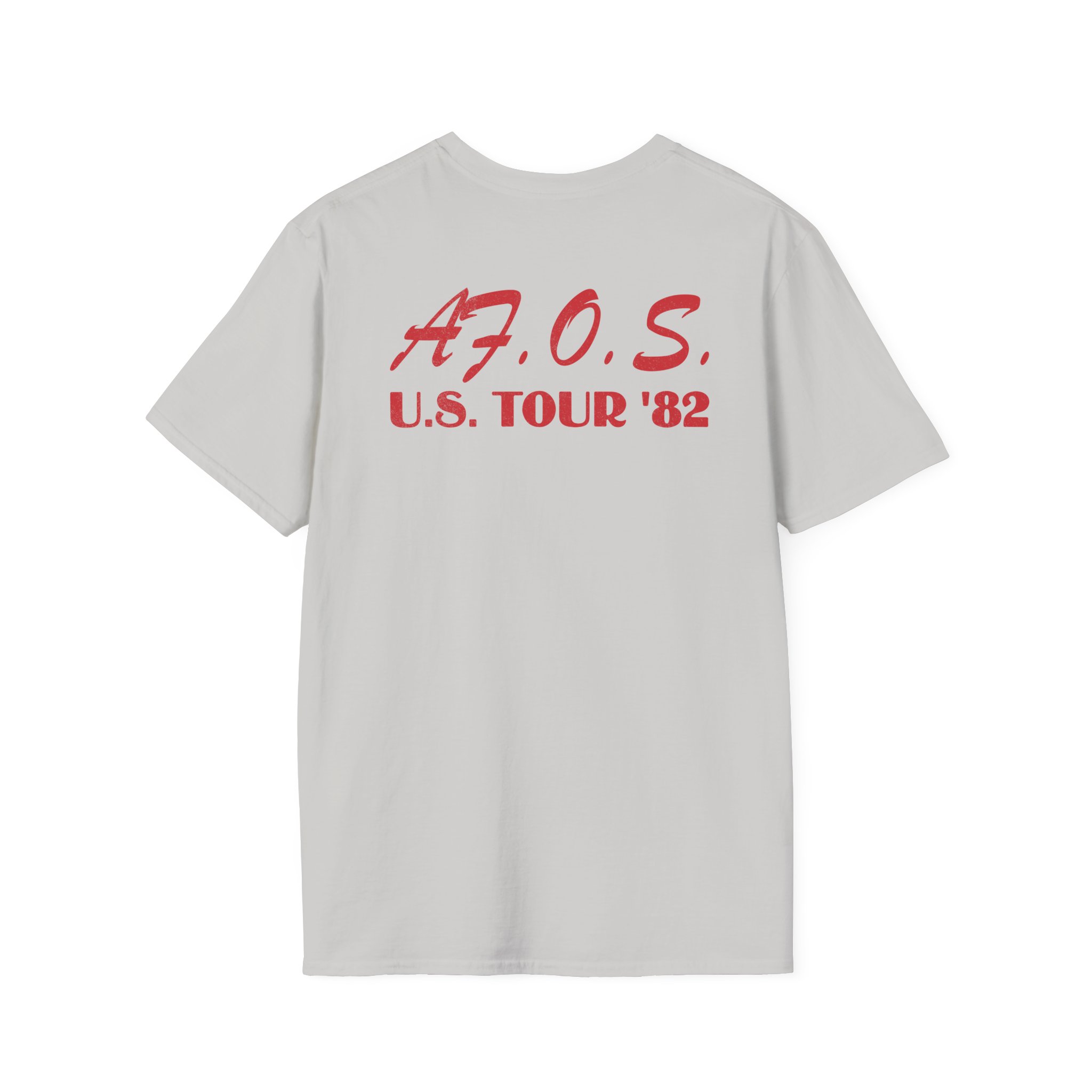 A Flock of Seagulls Us 1982 Tour Unisex Softstyle T-Shirt