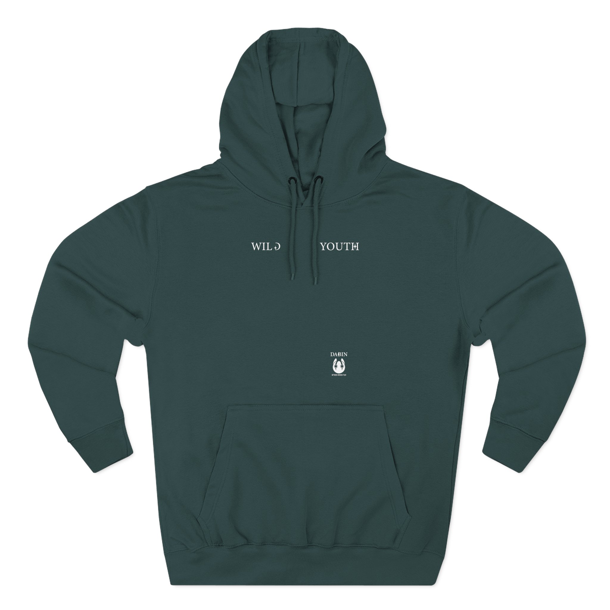 Dabin Three-Panel Fleece Hoodie