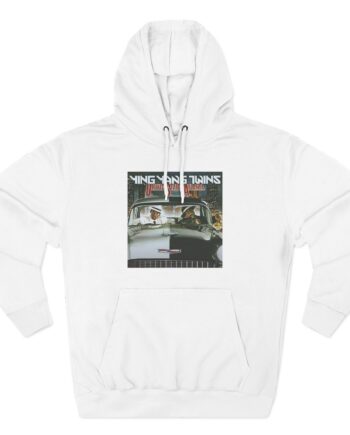 Ying Yang Twins United State Of Atlanta Album Cover Three-Panel Fleece Hoodie