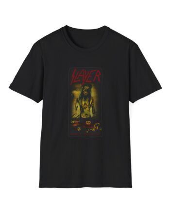 Slayer Christ Illusion Muscle Unisex Softstyle T-Shirt
