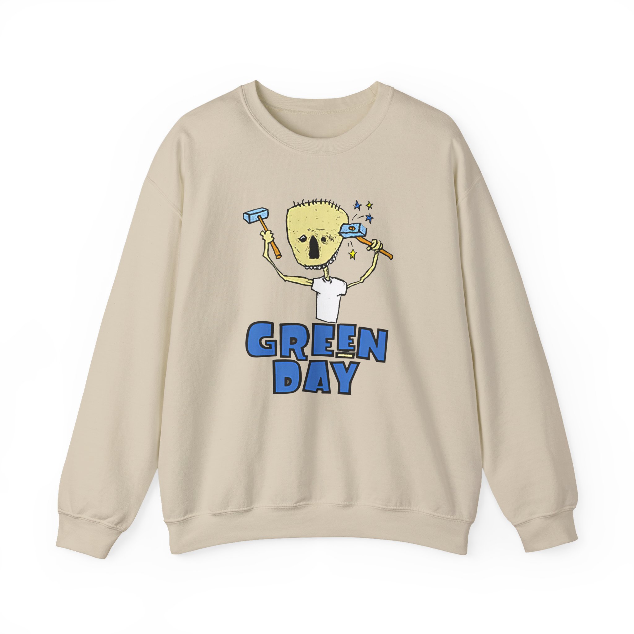 Green Day Nimrod Vintage Hammer Unisex Heavy Blendâ„¢ Crewneck Sweatshirt