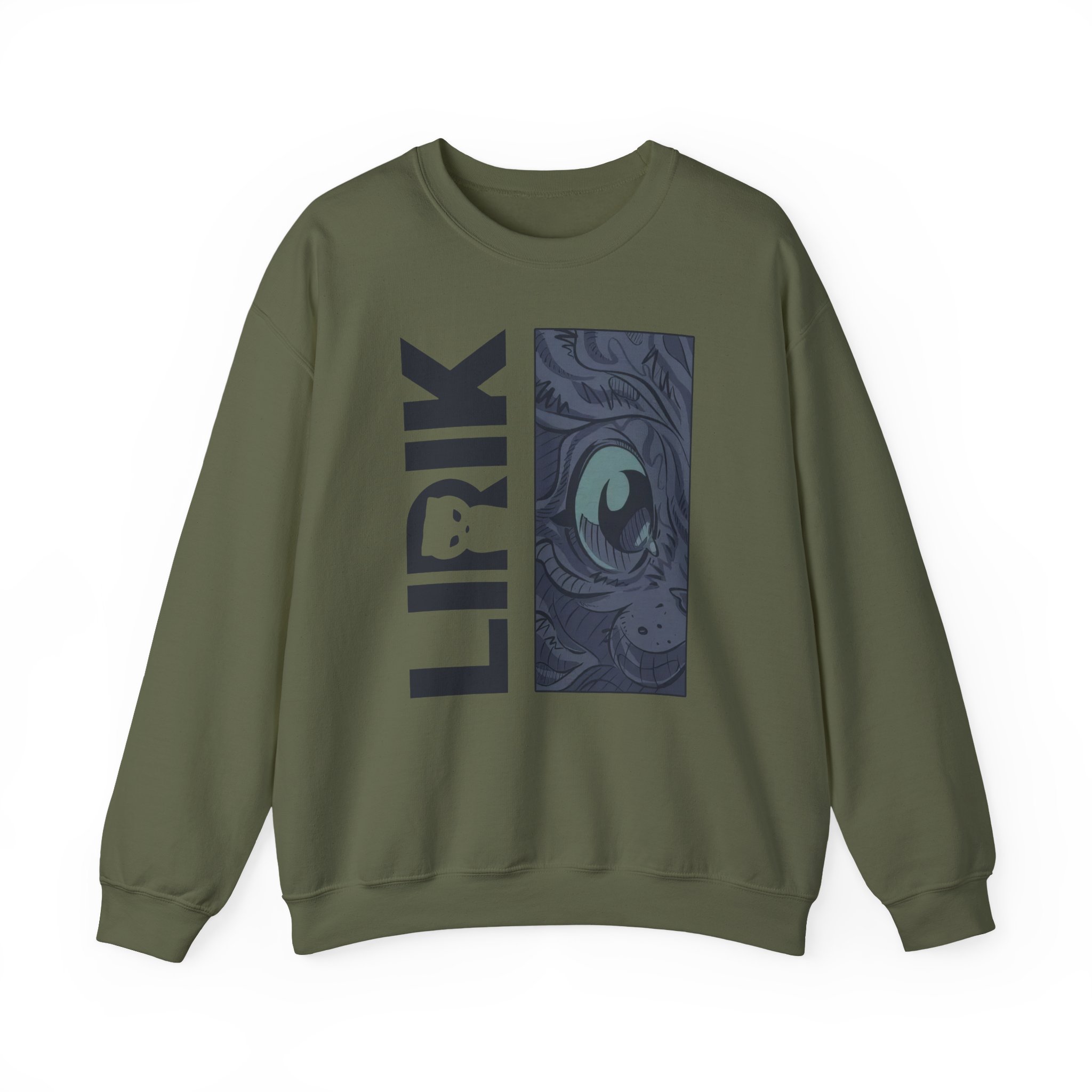 Lirik Mightnight Stealth Unisex Heavy Blendâ„¢ Crewneck Sweatshirt