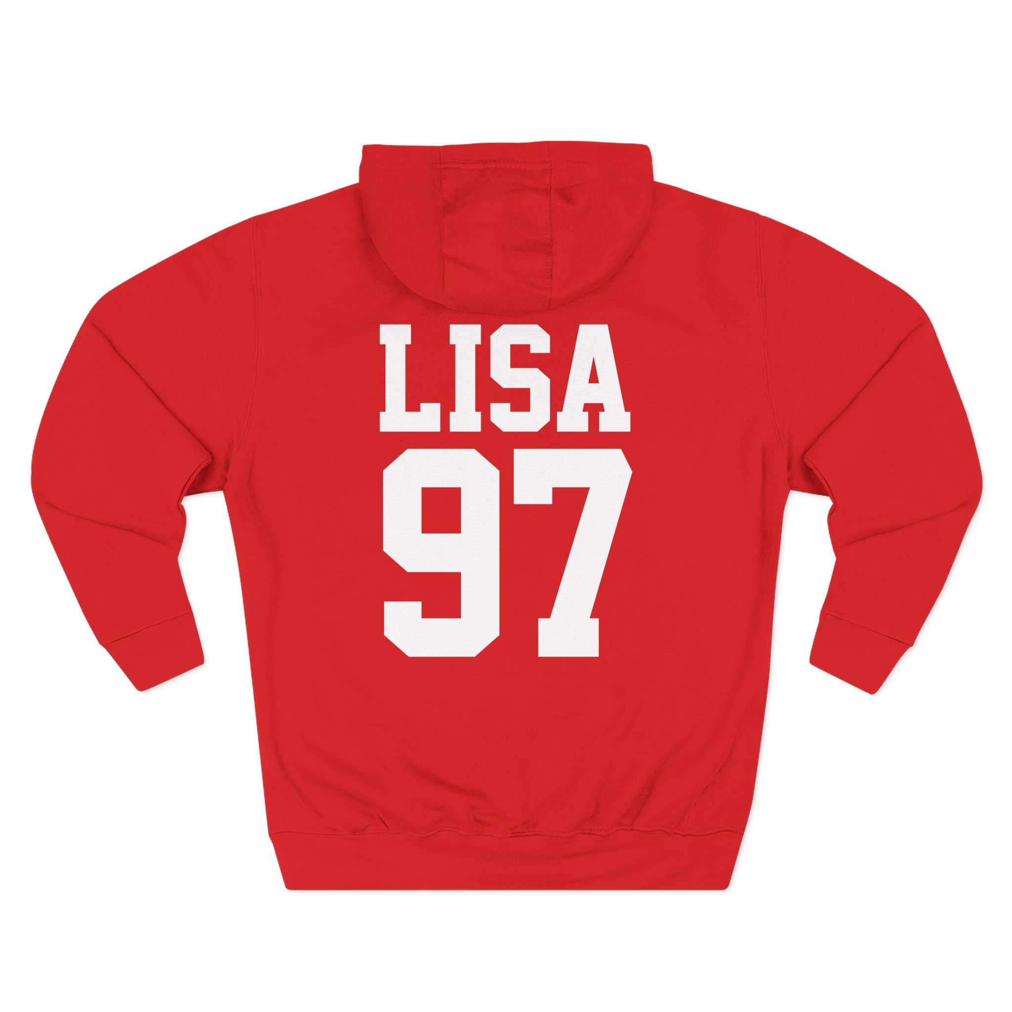 B Lisa 97 Three-Panel Fleece Hoodie
