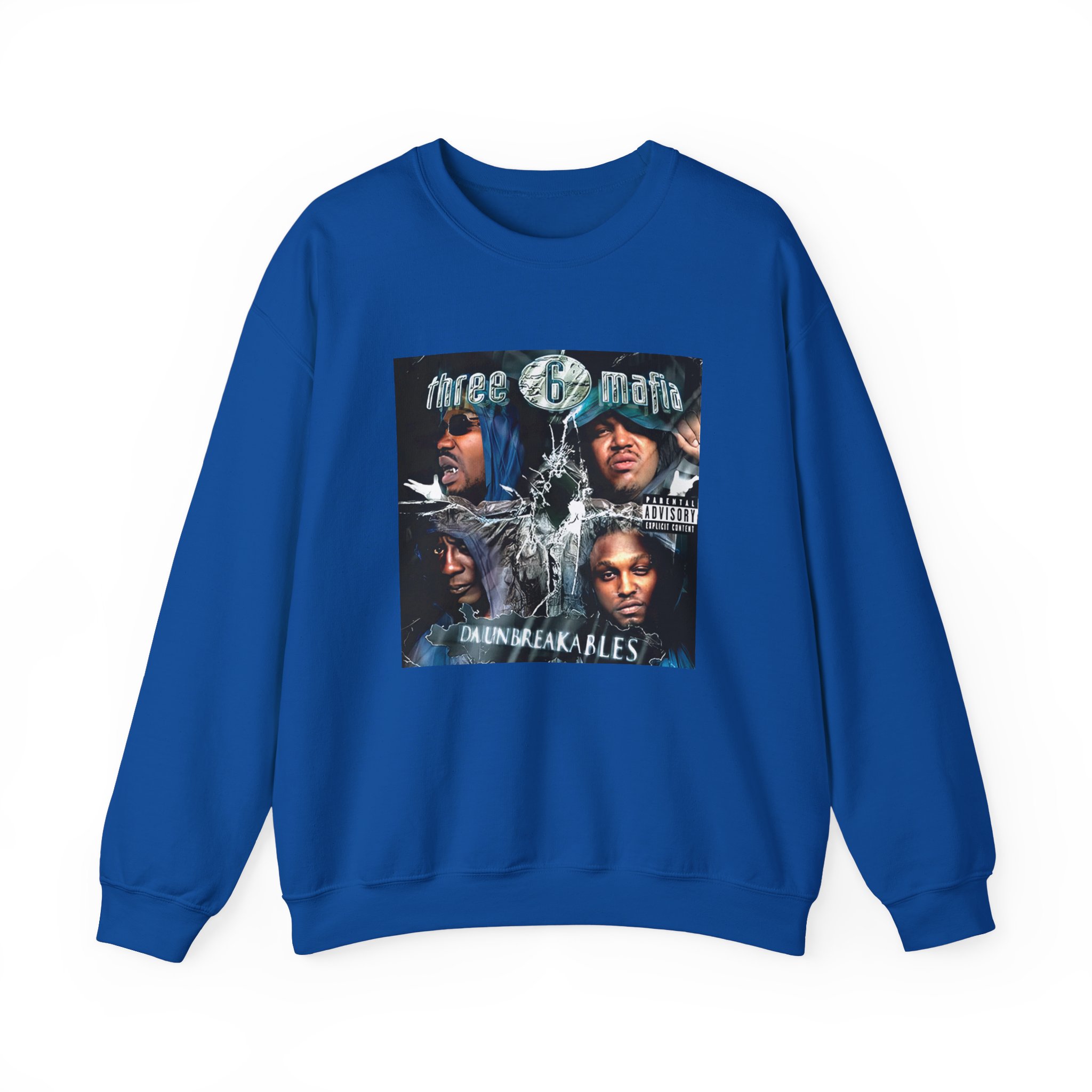 Three 6 Mafia Unbreakables Unisex Heavy Blendâ„¢ Crewneck Sweatshirt