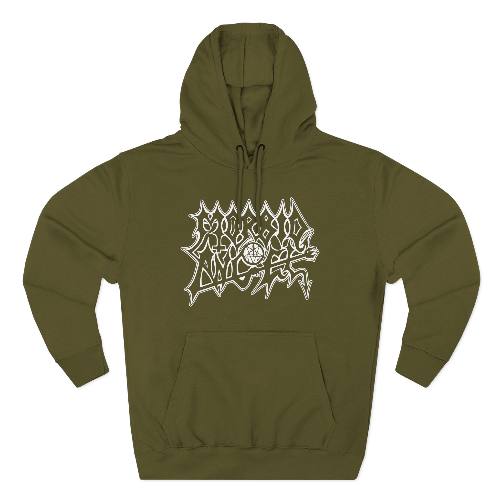 Morbid Angel Logo Three-Panel Fleece Hoodie