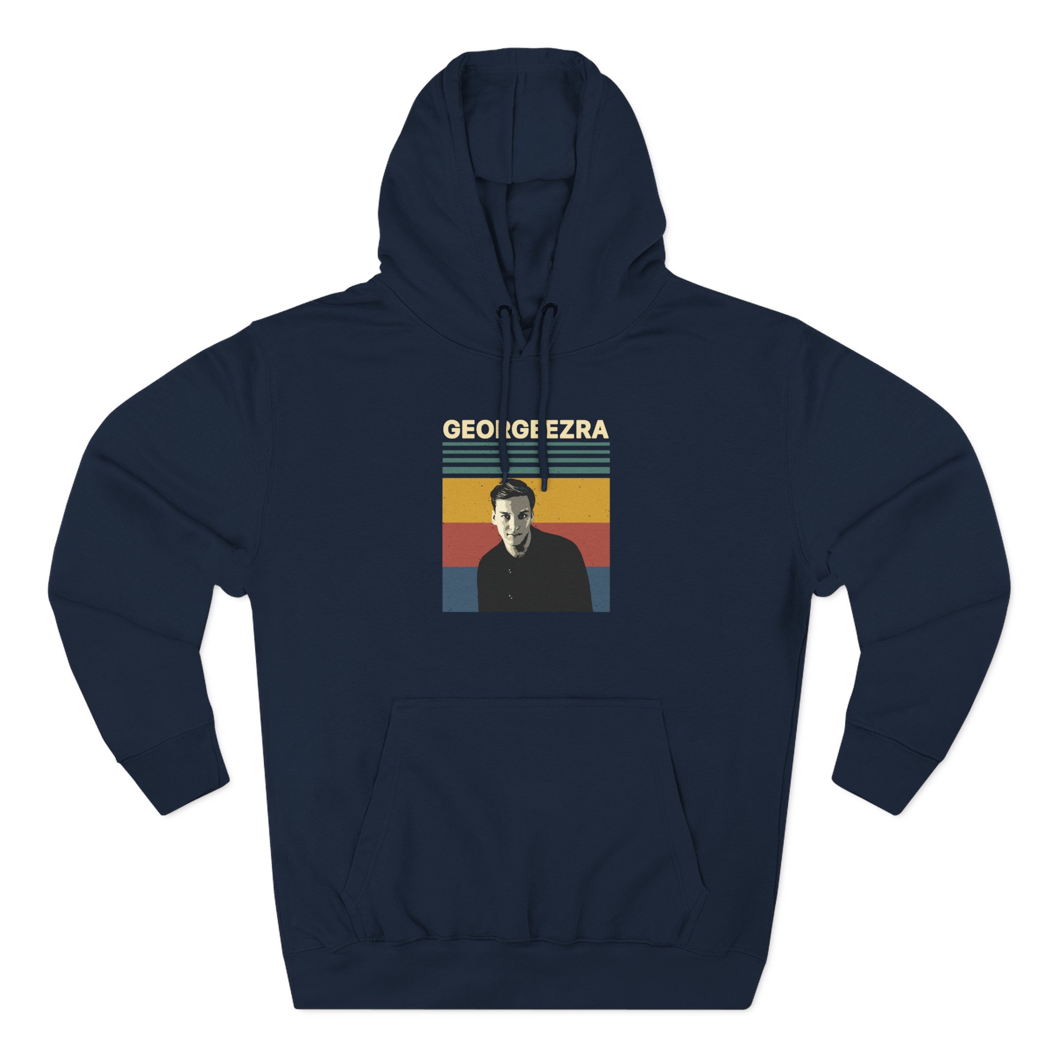 George Ezra Three-Panel Fleece Hoodie