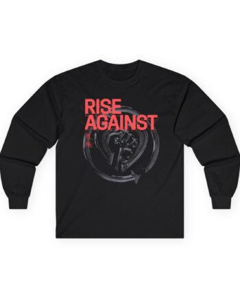 Rise Against Dual Heartfist Logo Unisex Ultra Cotton Long Sleeve Tee