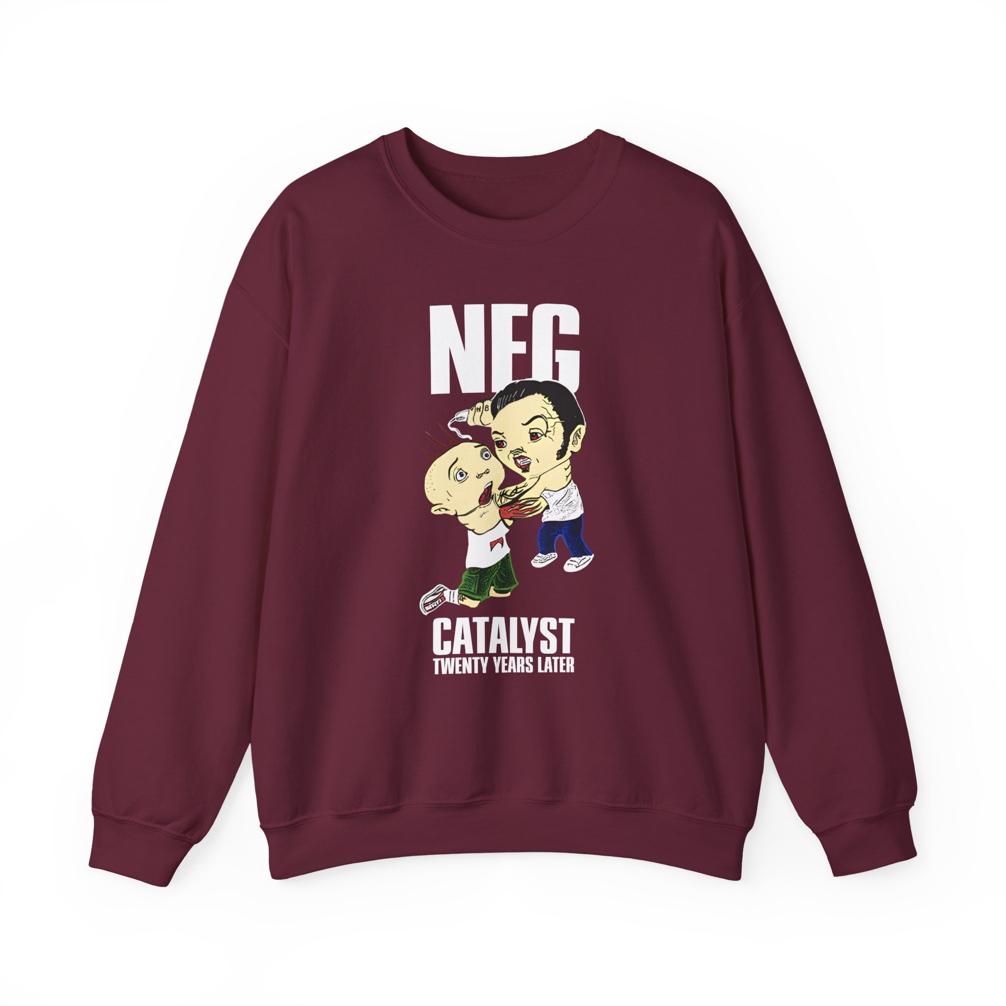 New Found Glory Punk Kid Catalyst 20th Unisex Heavy Blendâ„¢ Crewneck Sweatshirt