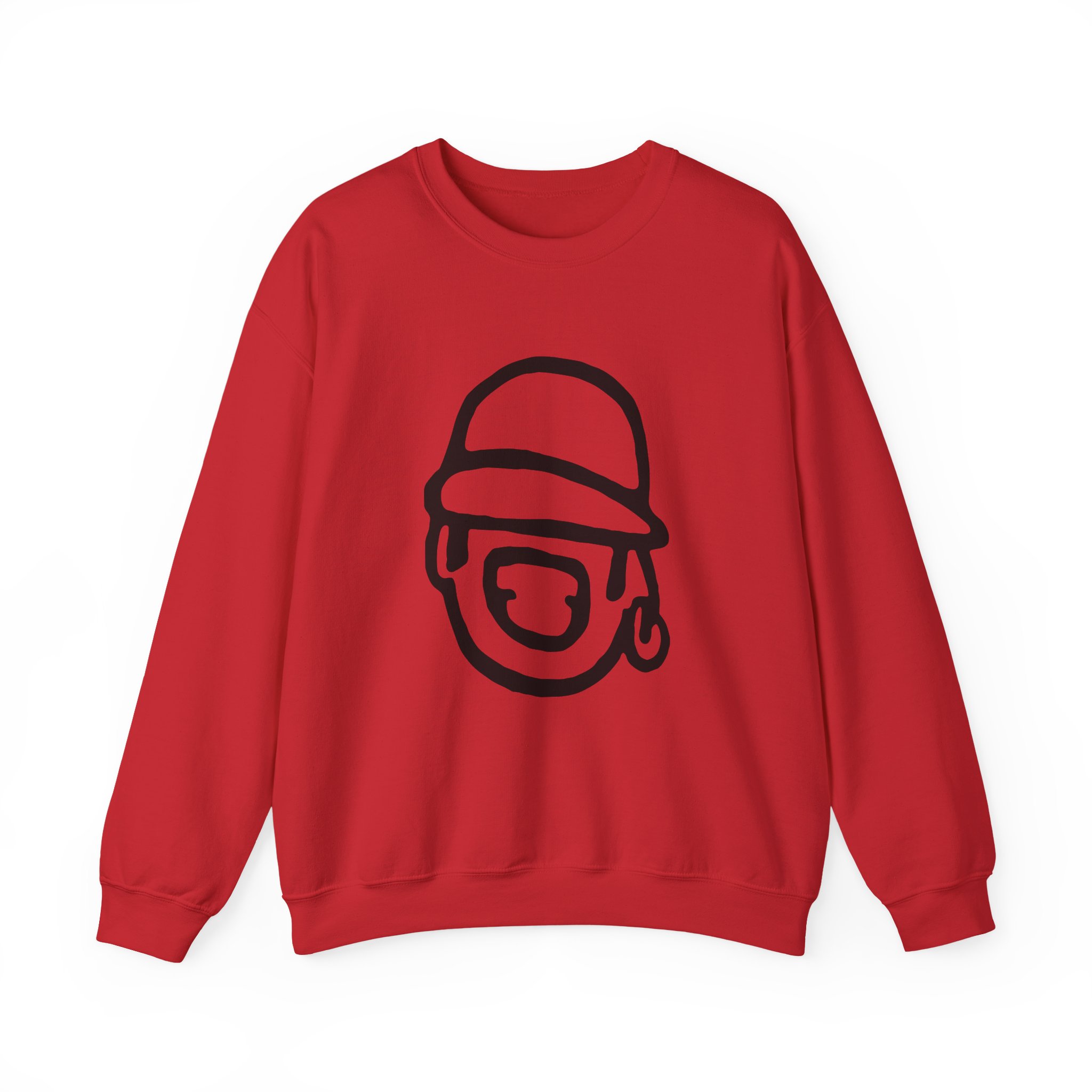 Niko B Big Face Unisex Heavy Blend Crewneck Sweatshirt