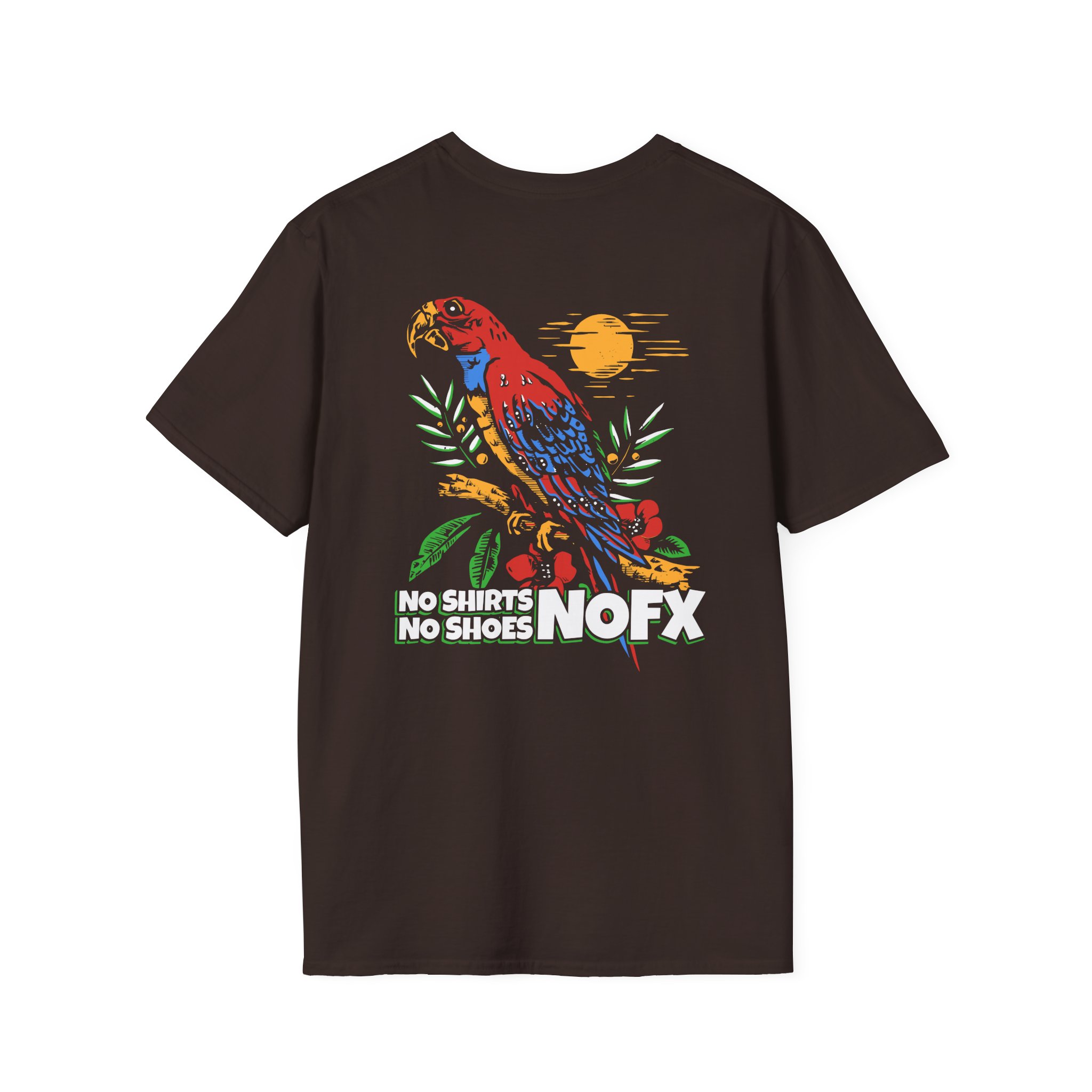 Nofx No Shirt, No Shoes Unisex Softstyle T-Shirt