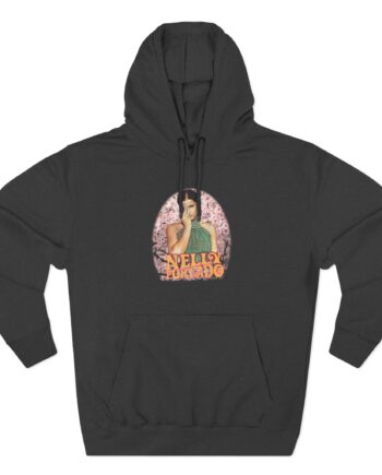 Nelly Furtado Three-Panel Fleece Hoodie