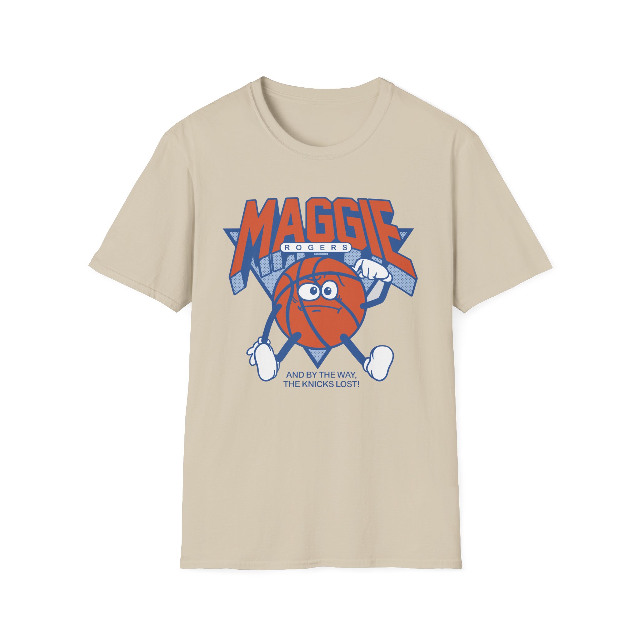 Maggie Rogers and by the Way the Knicks Lost Unisex Softstyle T-Shirt