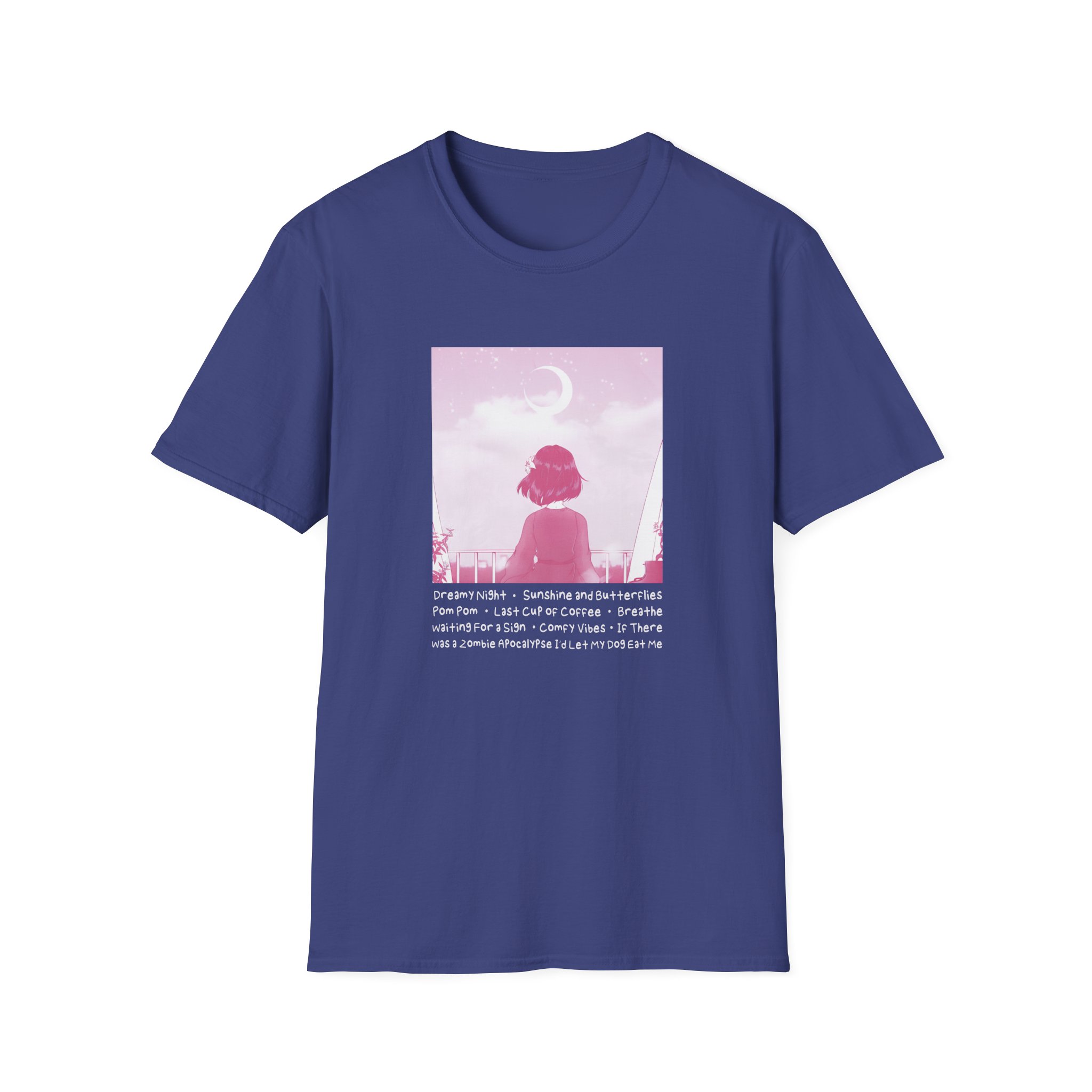 Lilypichu Dreamy Night Unisex Softstyle T-Shirt