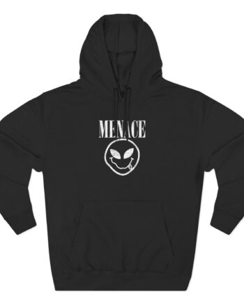 Kanel Joseph Smiley Menace Three-Panel Fleece Hoodie