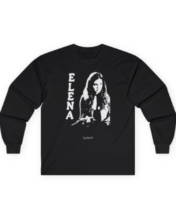 Nina Dobrev Reversible Doppelganger Unisex Ultra Cotton Long Sleeve Tee