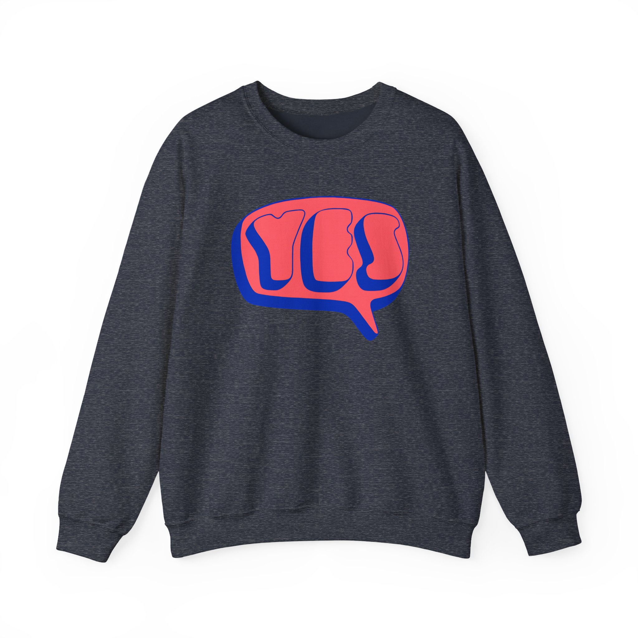 Yes Word Bubble Unisex Heavy Blendâ„¢ Crewneck Sweatshirt