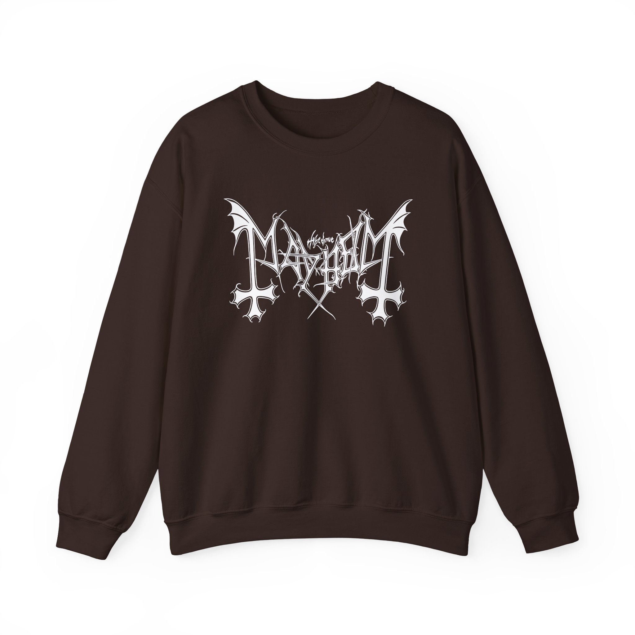 Mayhem Logo Unisex Heavy Blendâ„¢ Crewneck Sweatshirt