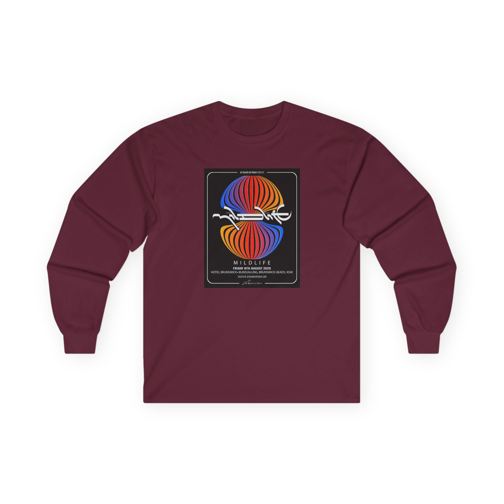 Mildlife Hotel Brunswick, NSW Concert Unisex Ultra Cotton Long Sleeve Tee