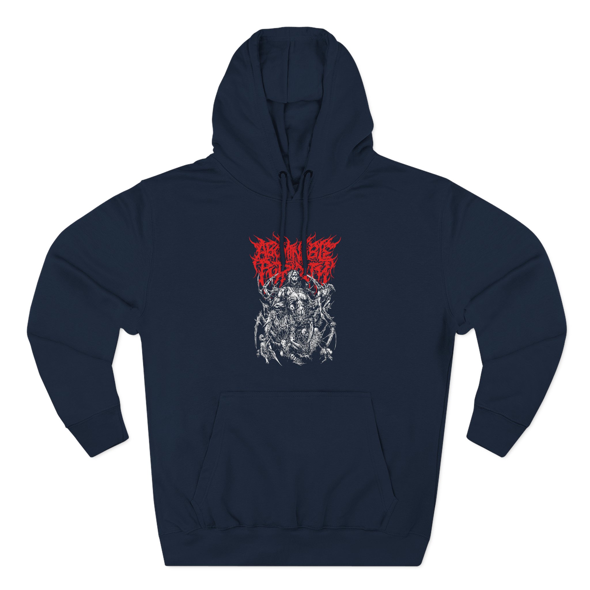 Abominable Putridity Arachnoid Impalement Three-Panel Fleece Hoodie