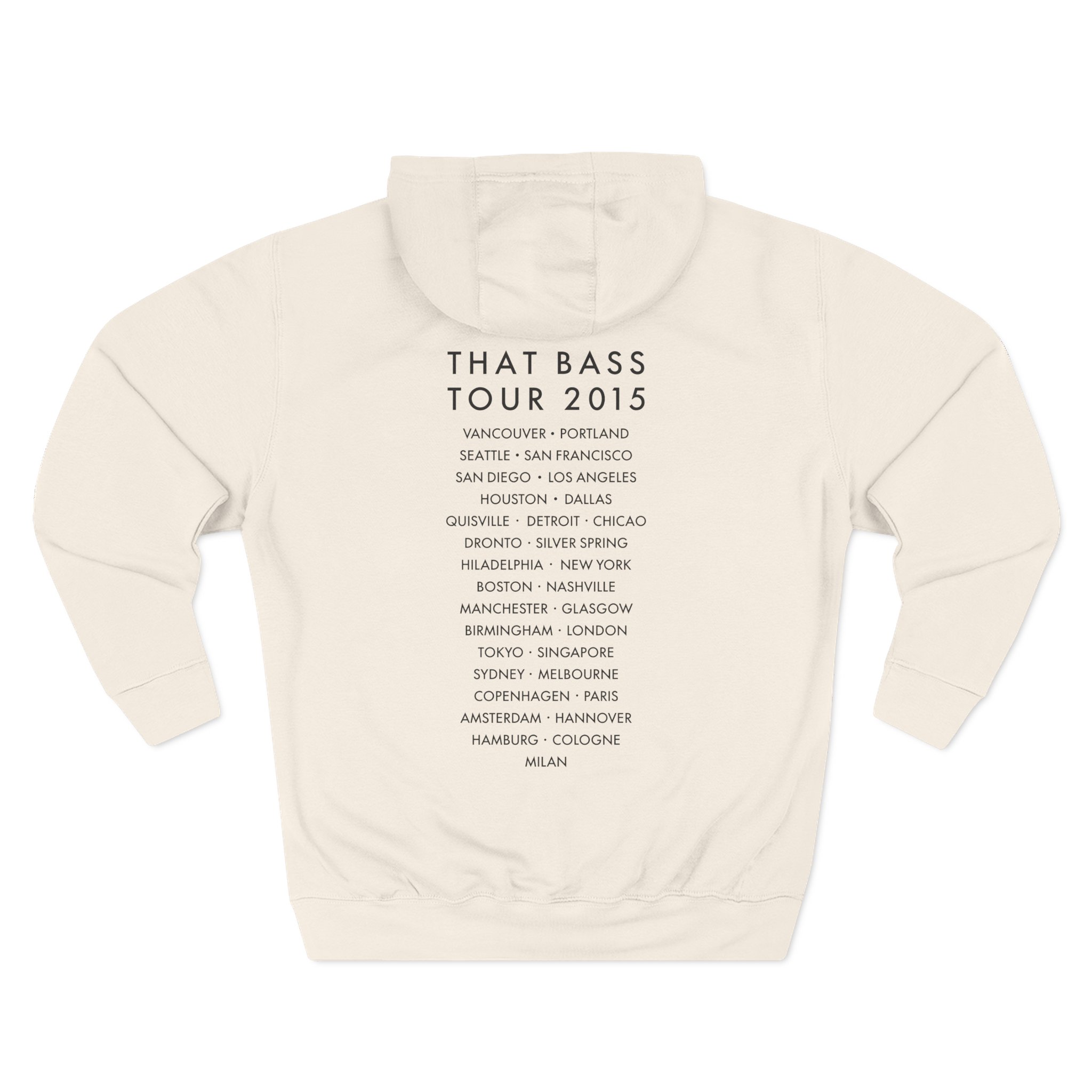 Meghan Trainor Title Pose Turquoise Three-Panel Fleece Hoodie