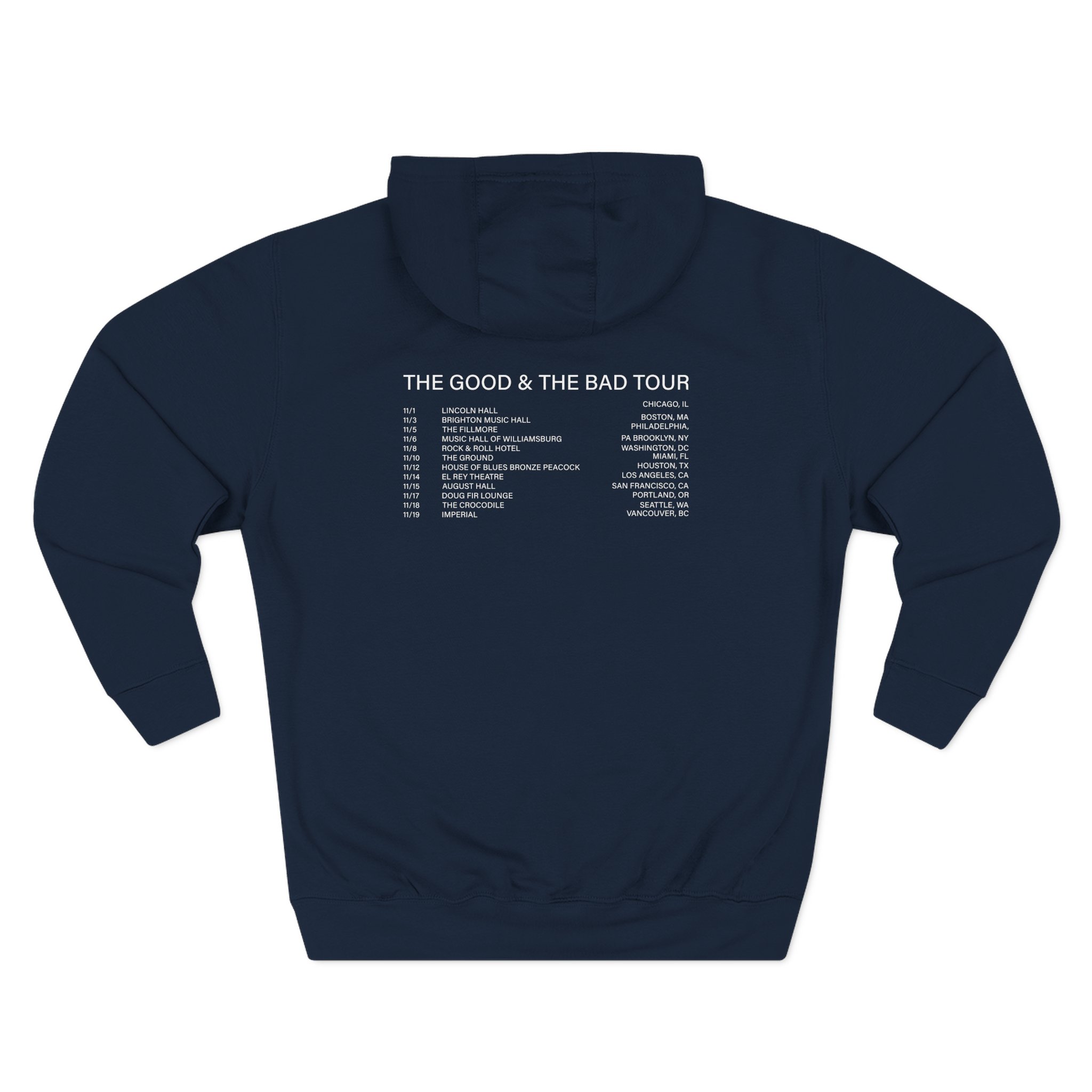 Anthony Ramos the Good & the Bad Album Three-Panel Fleece Hoodie