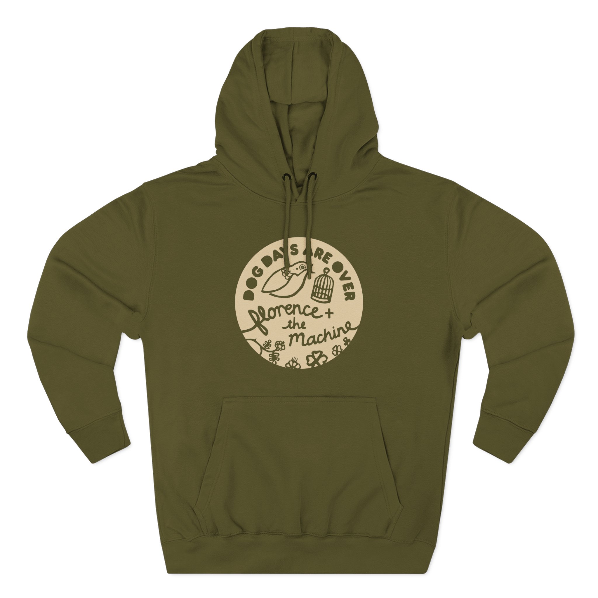 Florence and the Machine Dog Days Three-Panel Fleece Hoodie