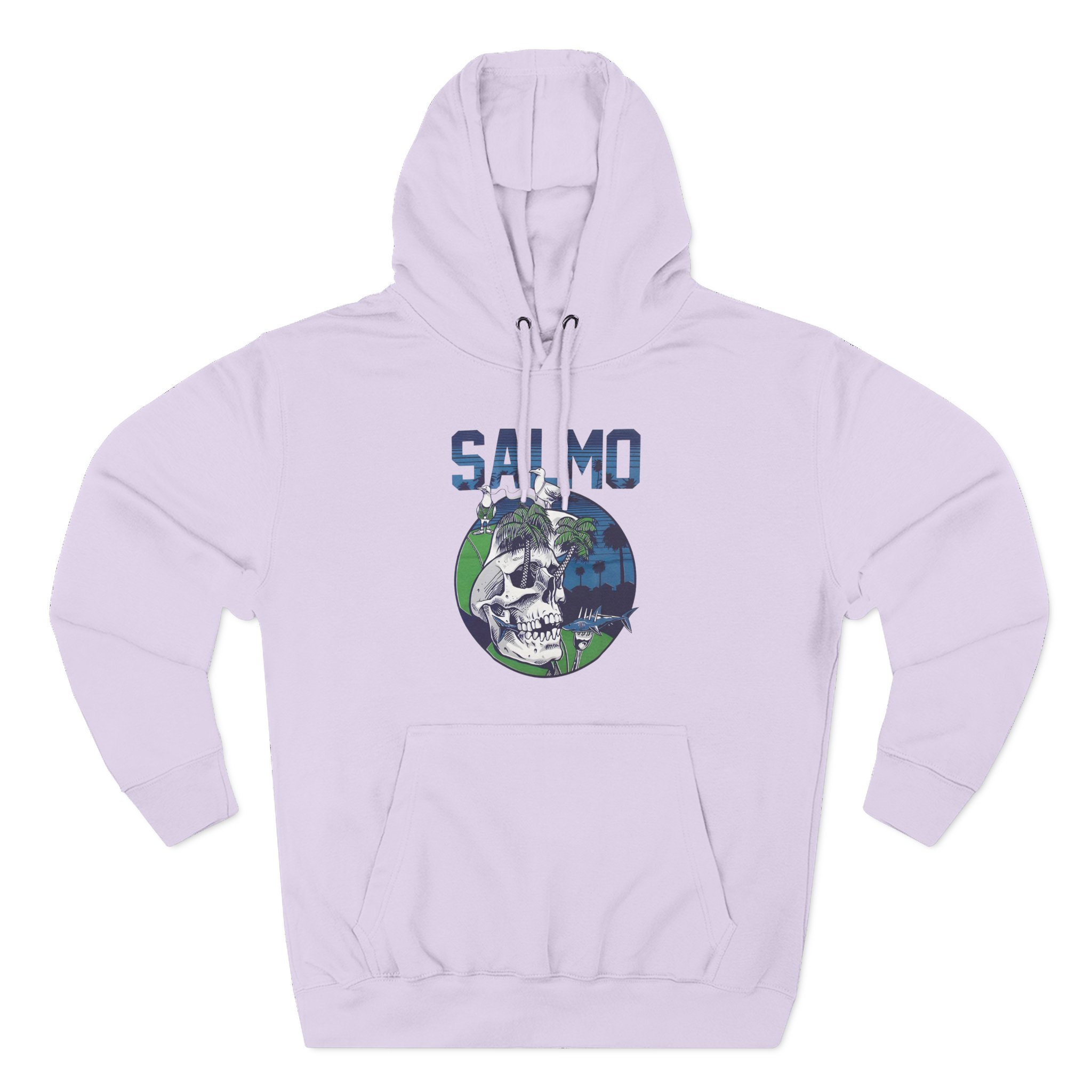 Salmo Shark Bait Three-Panel Fleece Hoodie