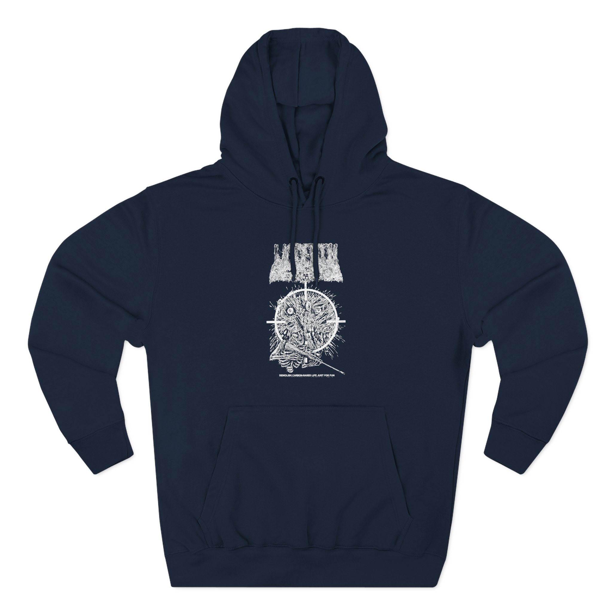 Undeath Sniper Three-Panel Fleece Hoodie