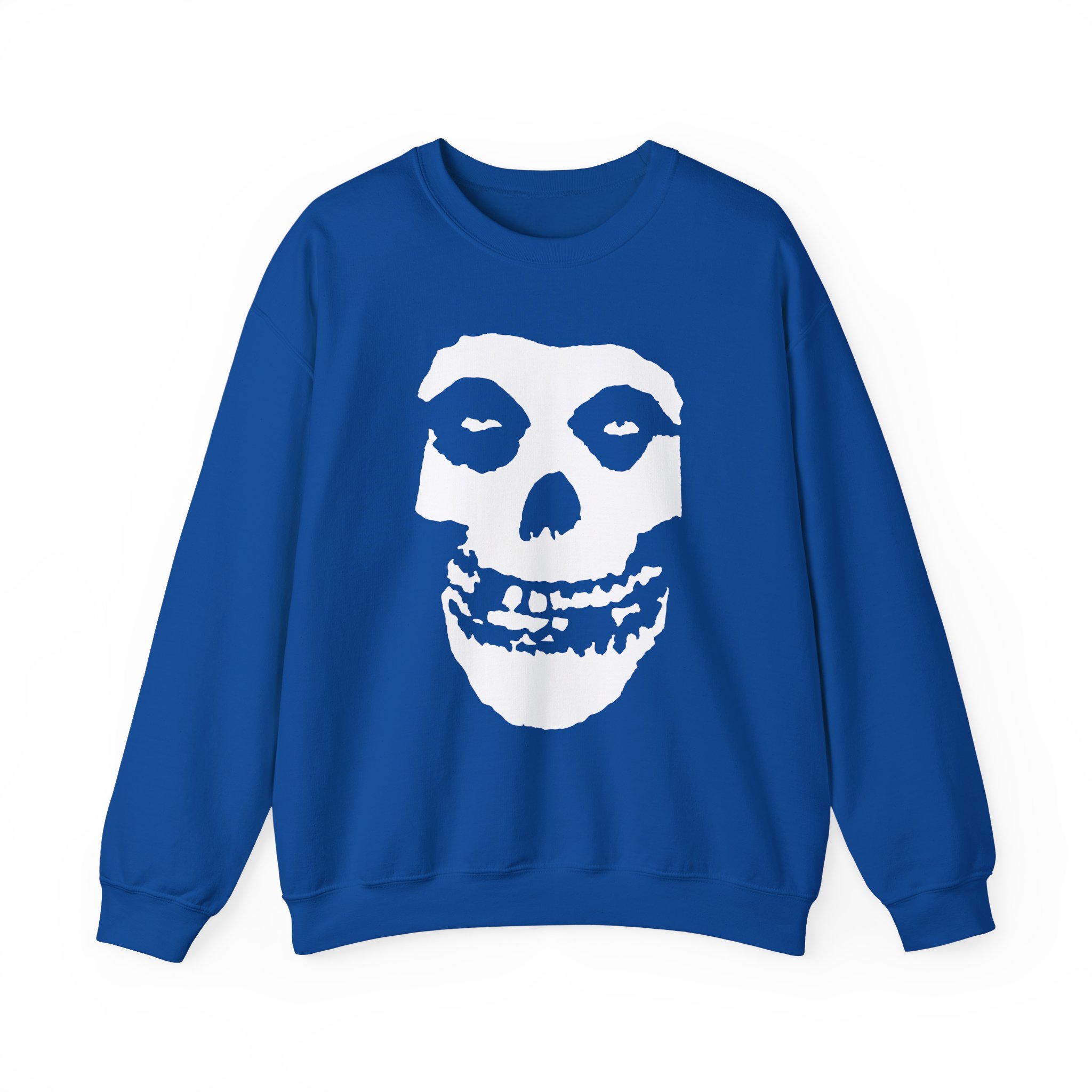 Misfits Classic Fiend Skull Unisex Heavy Blendâ„¢ Crewneck Sweatshirt